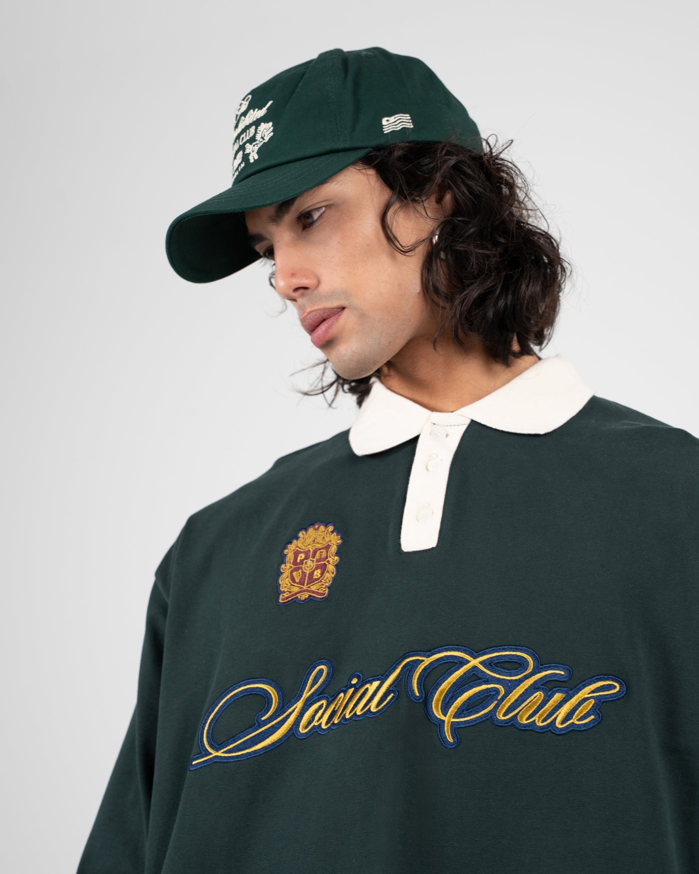 Club Polo Longsleeve | Green