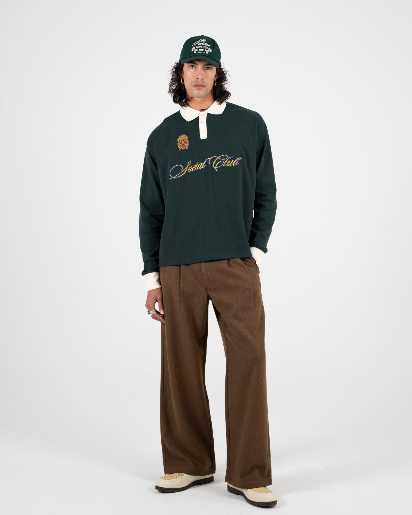 Club Polo Longsleeve | Green