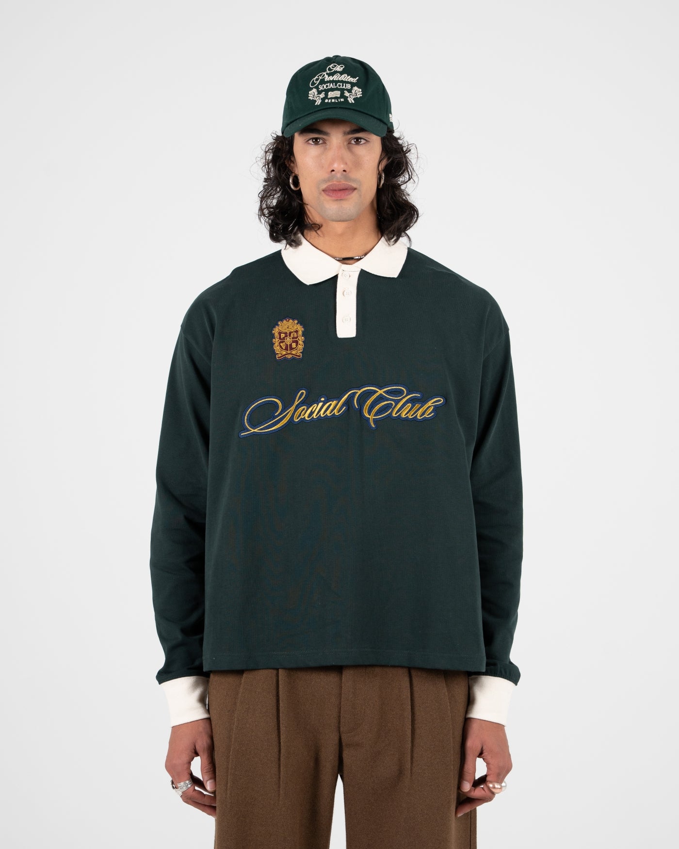 Club Polo Longsleeve | Green
