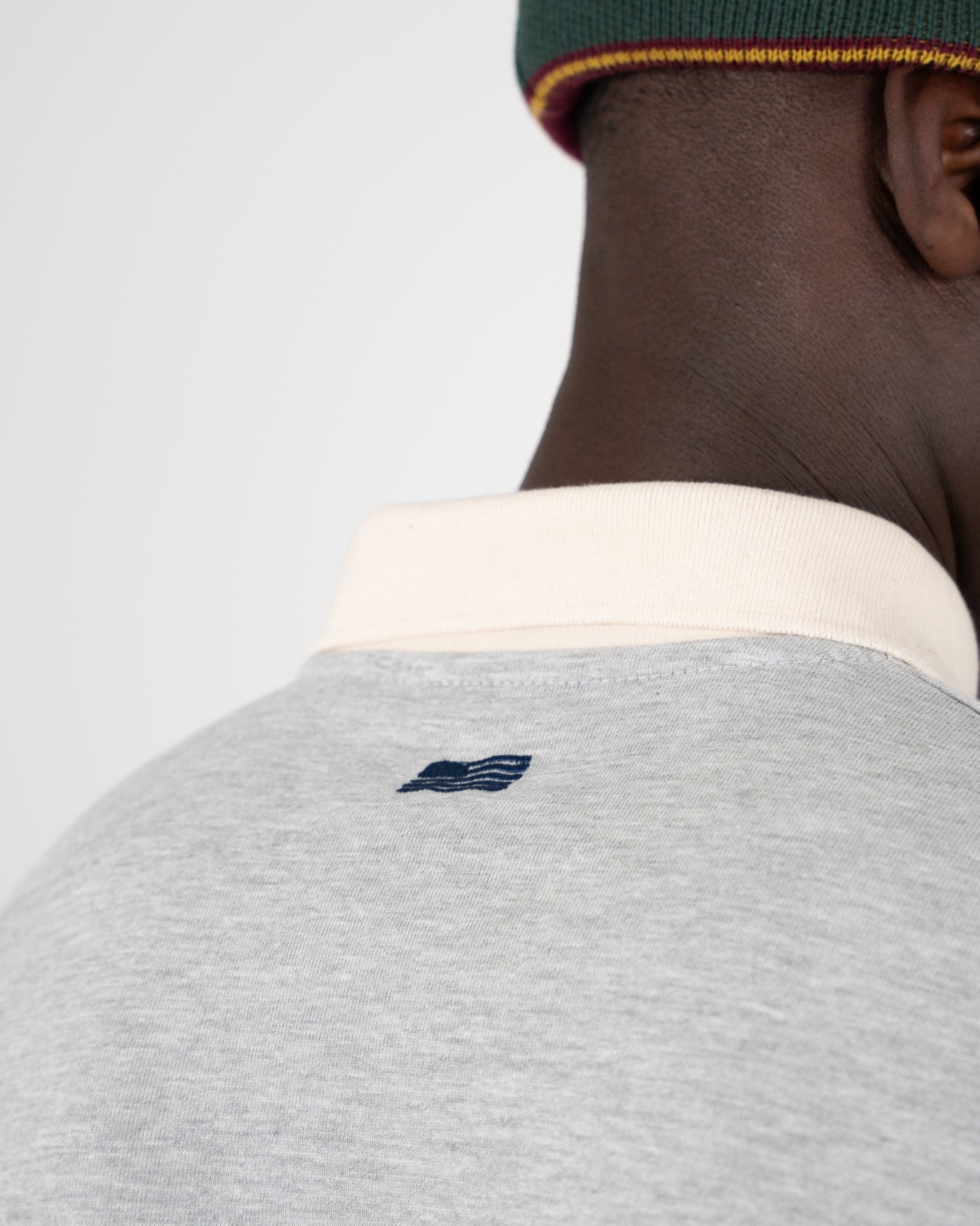 Club Polo Longsleeve | Grey Melange
