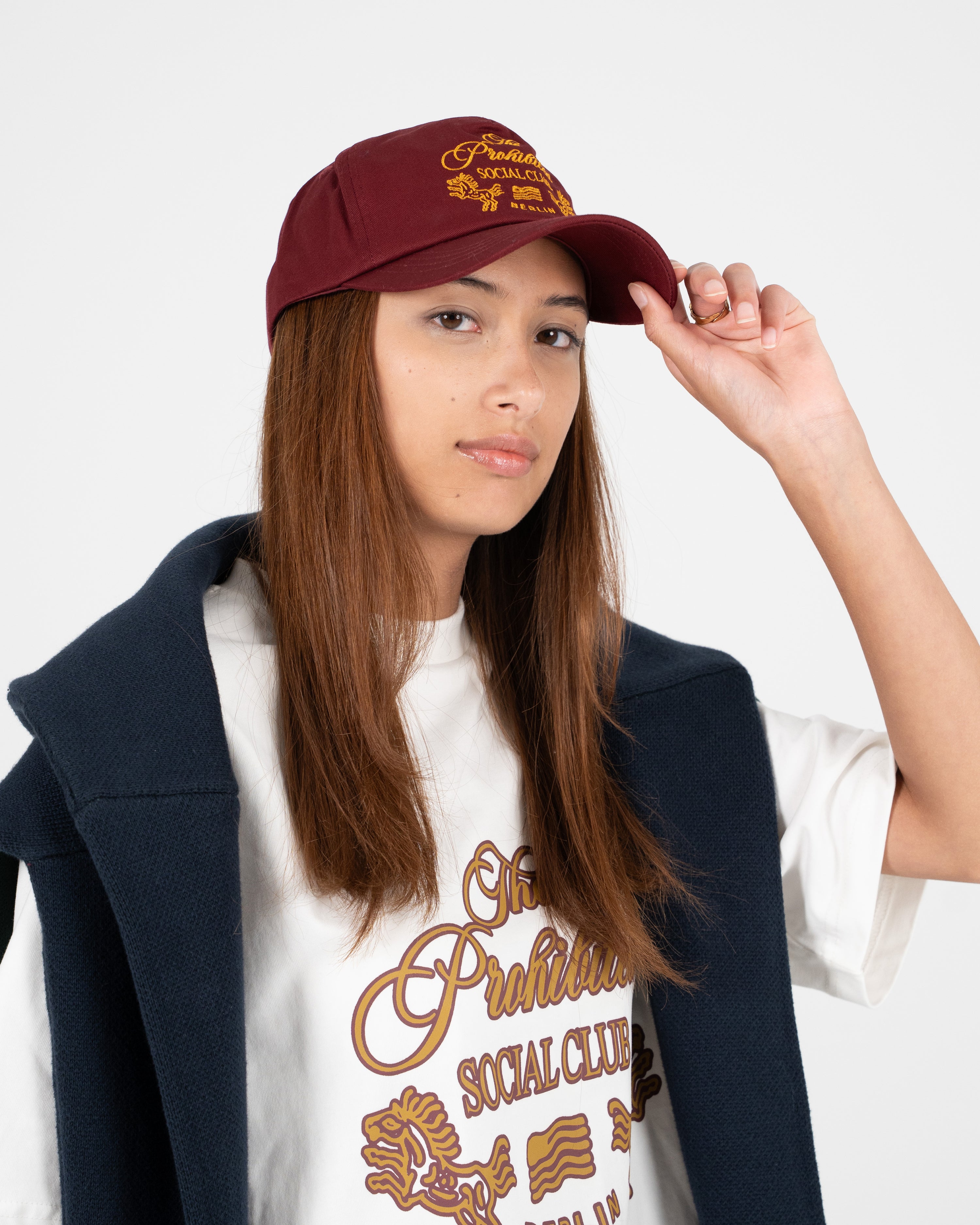 Clubhouse Cap Bordeaux