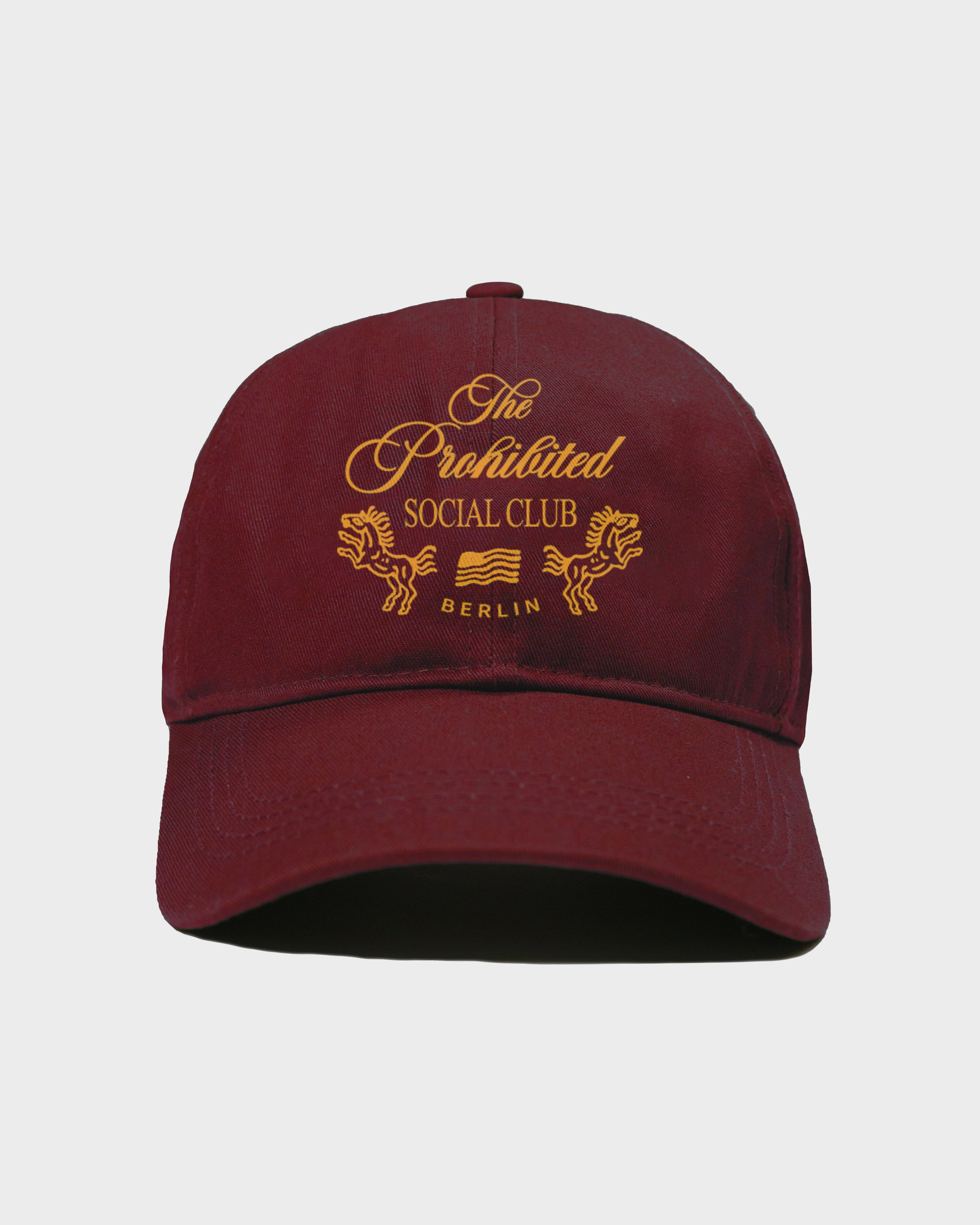 Clubhouse Cap Bordeaux