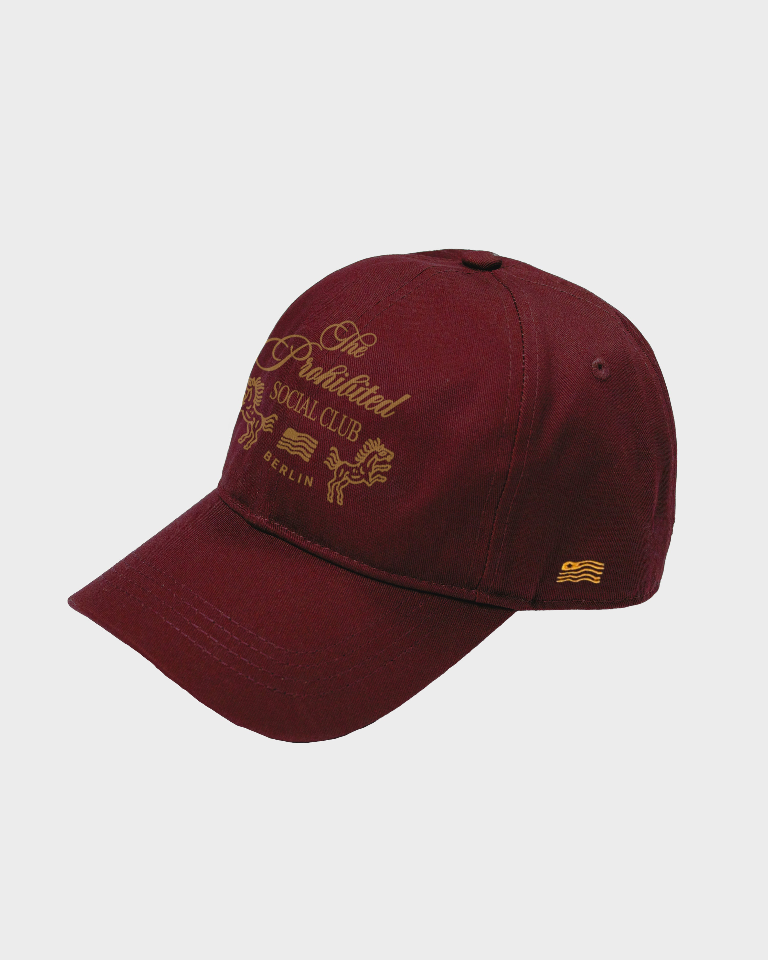 Clubhouse Cap Bordeaux