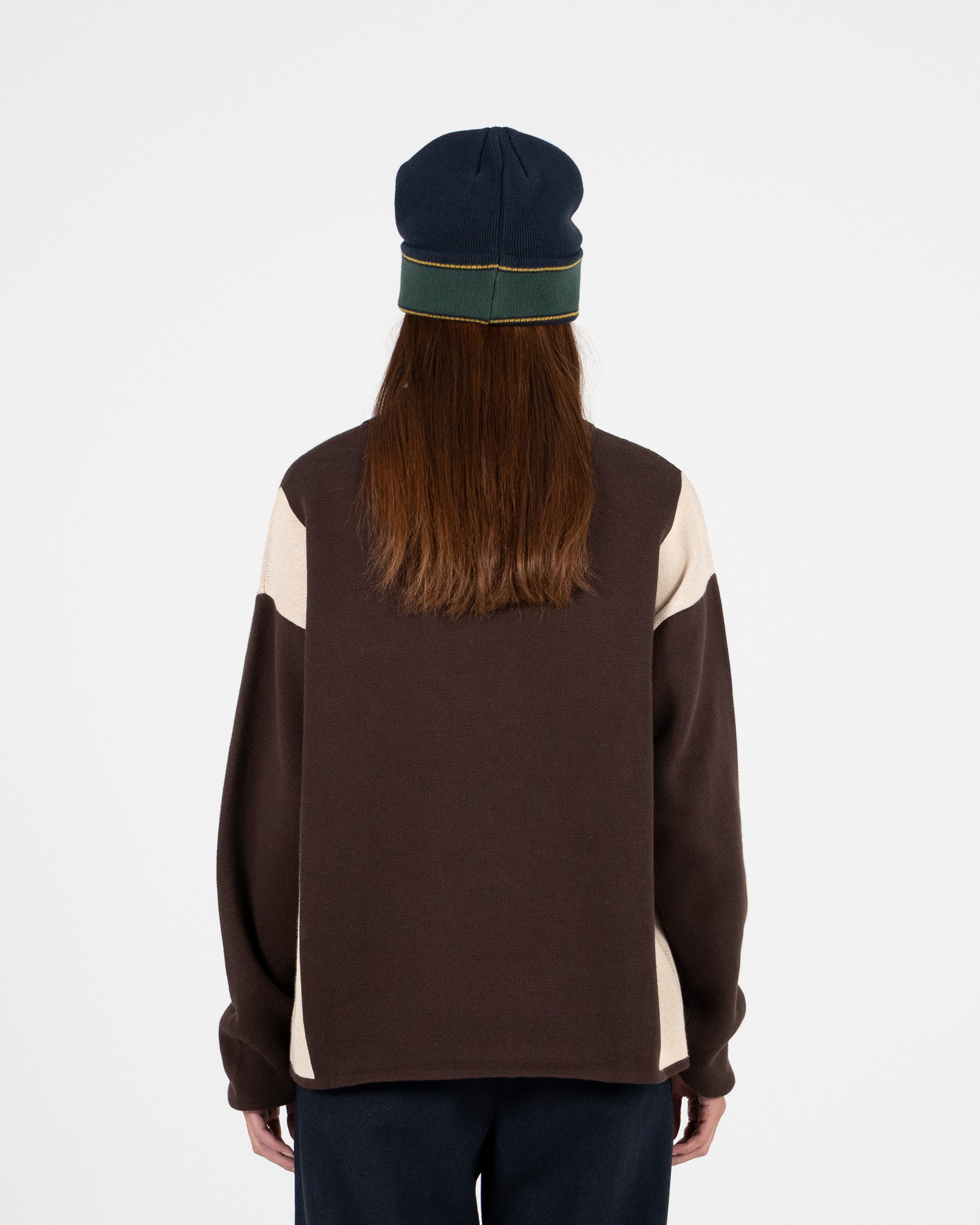 Clubhouse Jacquard Beanie Navy