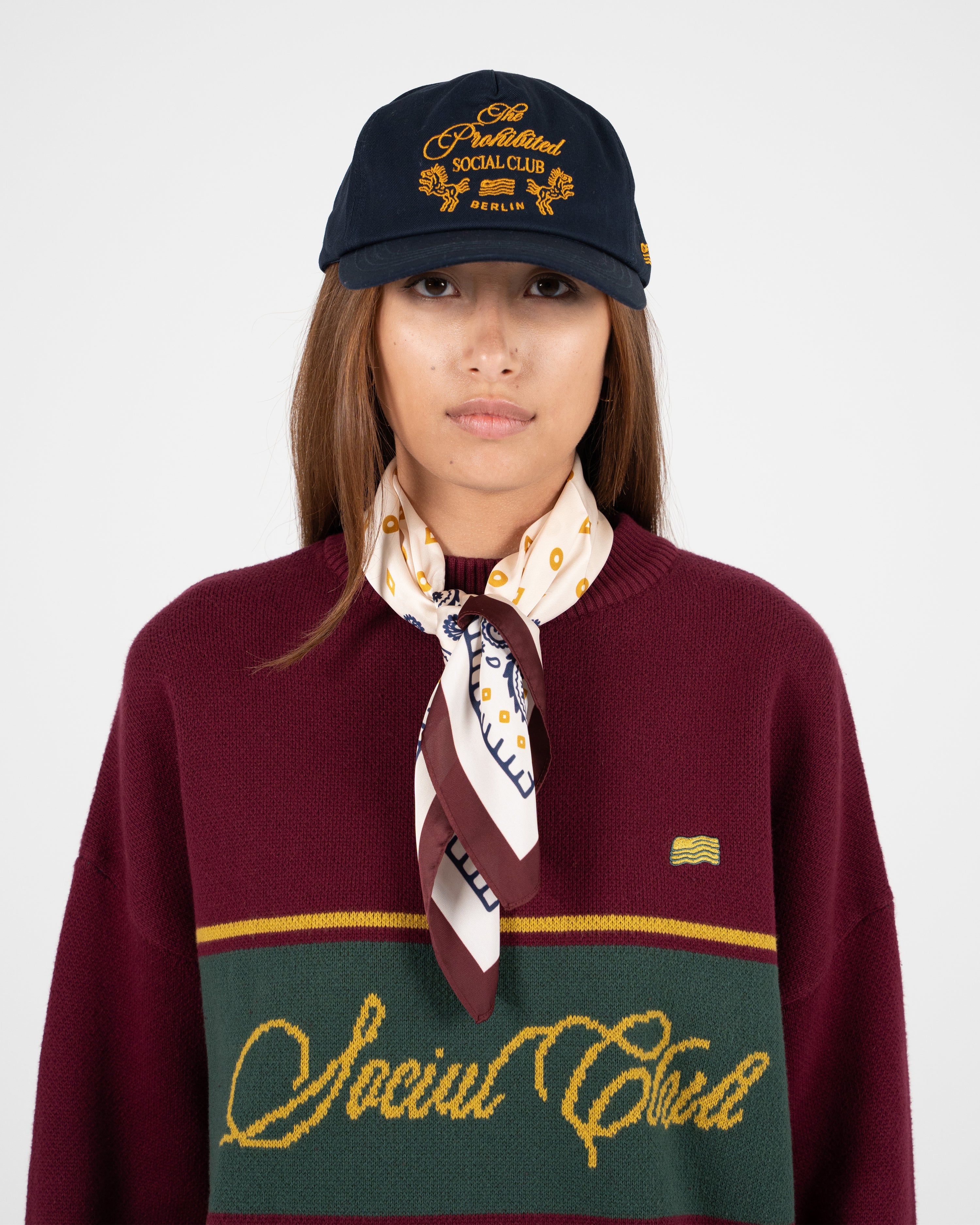 Clubhouse Scarf Cream