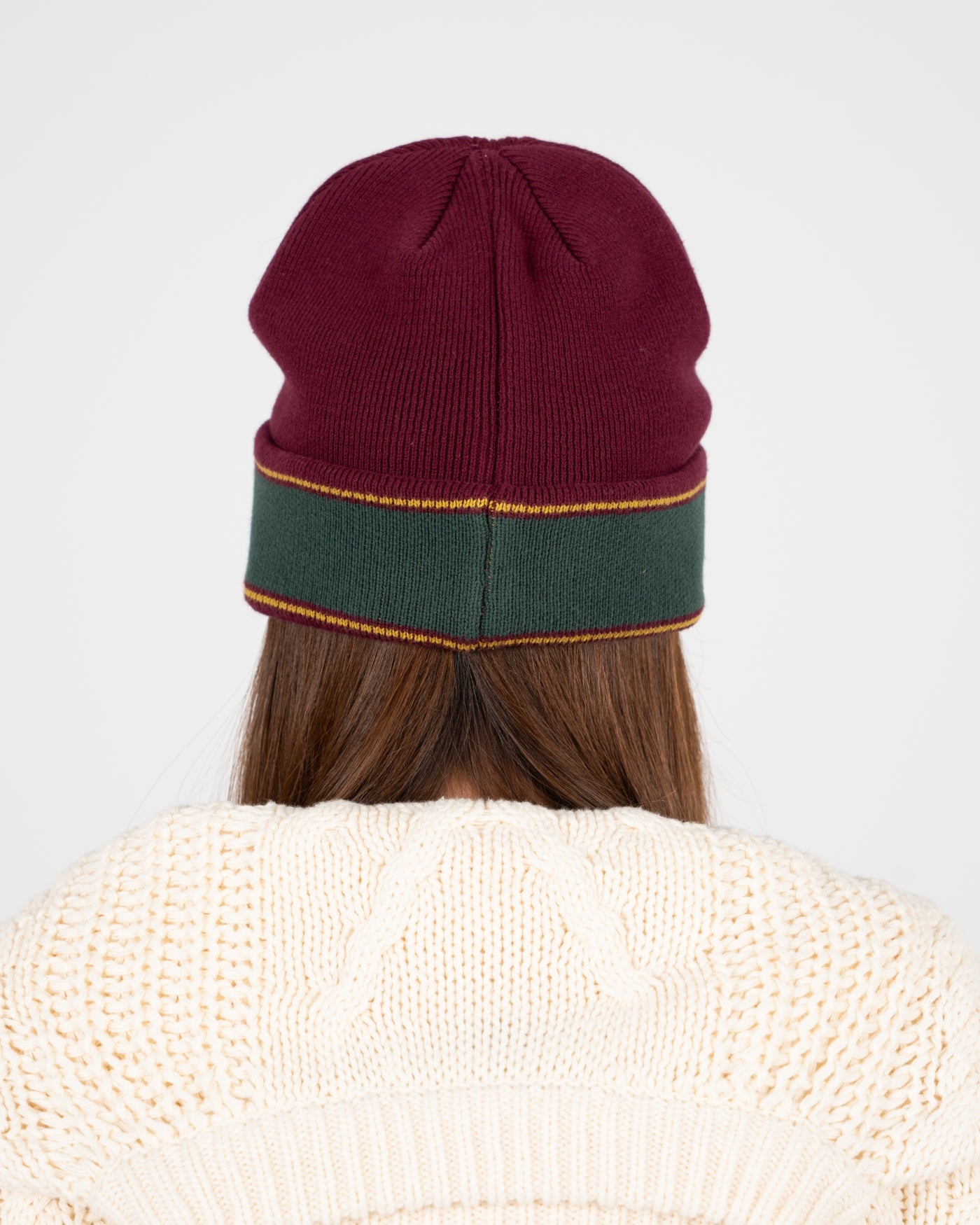 Clubhouse Jacquard Beanie | Bordeaux