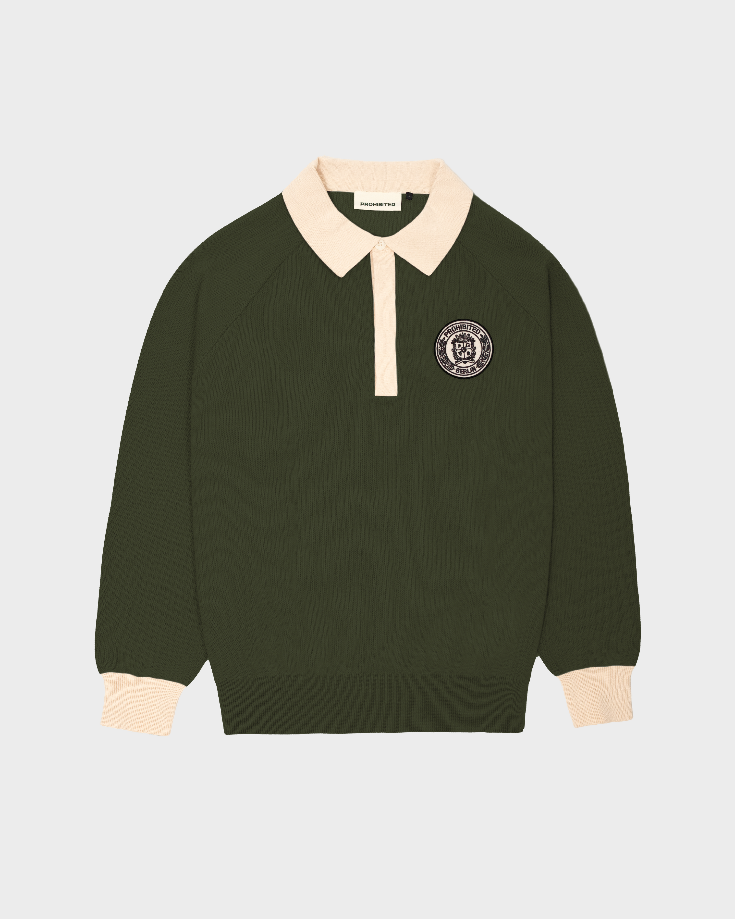 Cup Knitted Jersey Green