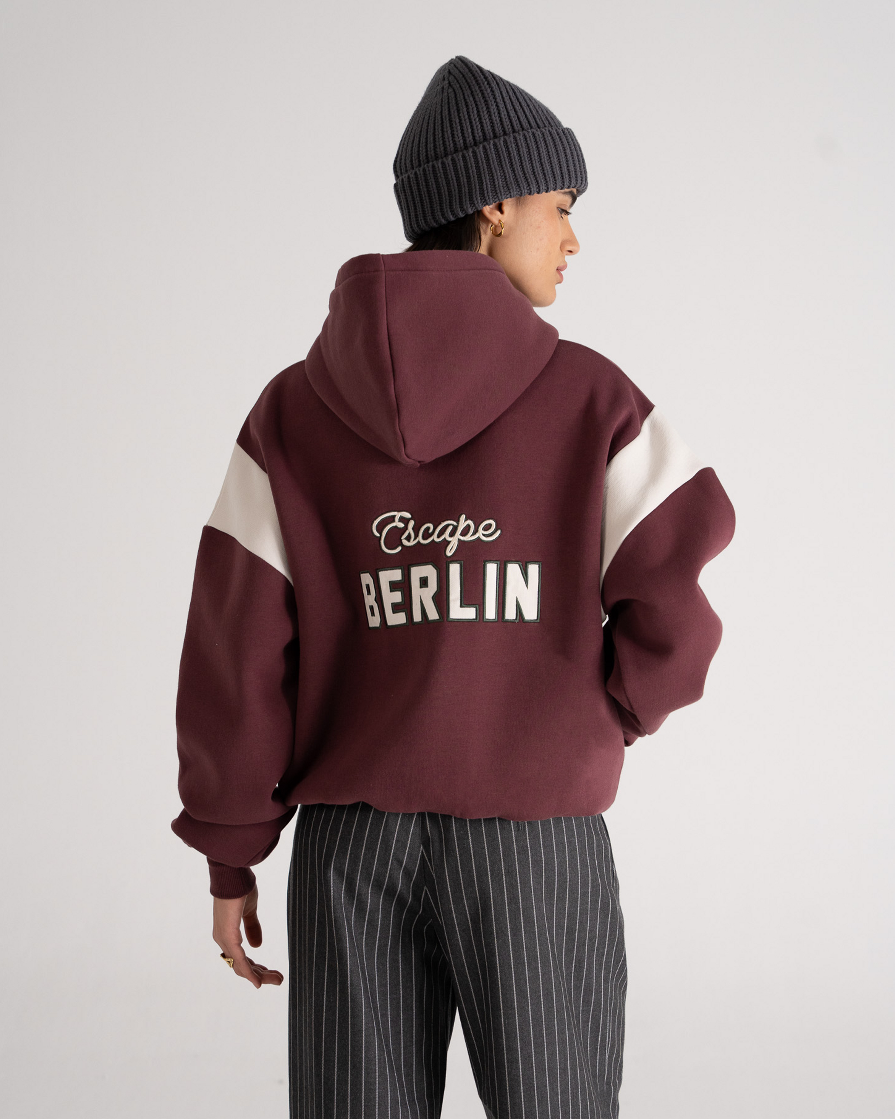 Cup Zip-Hoodie Berry