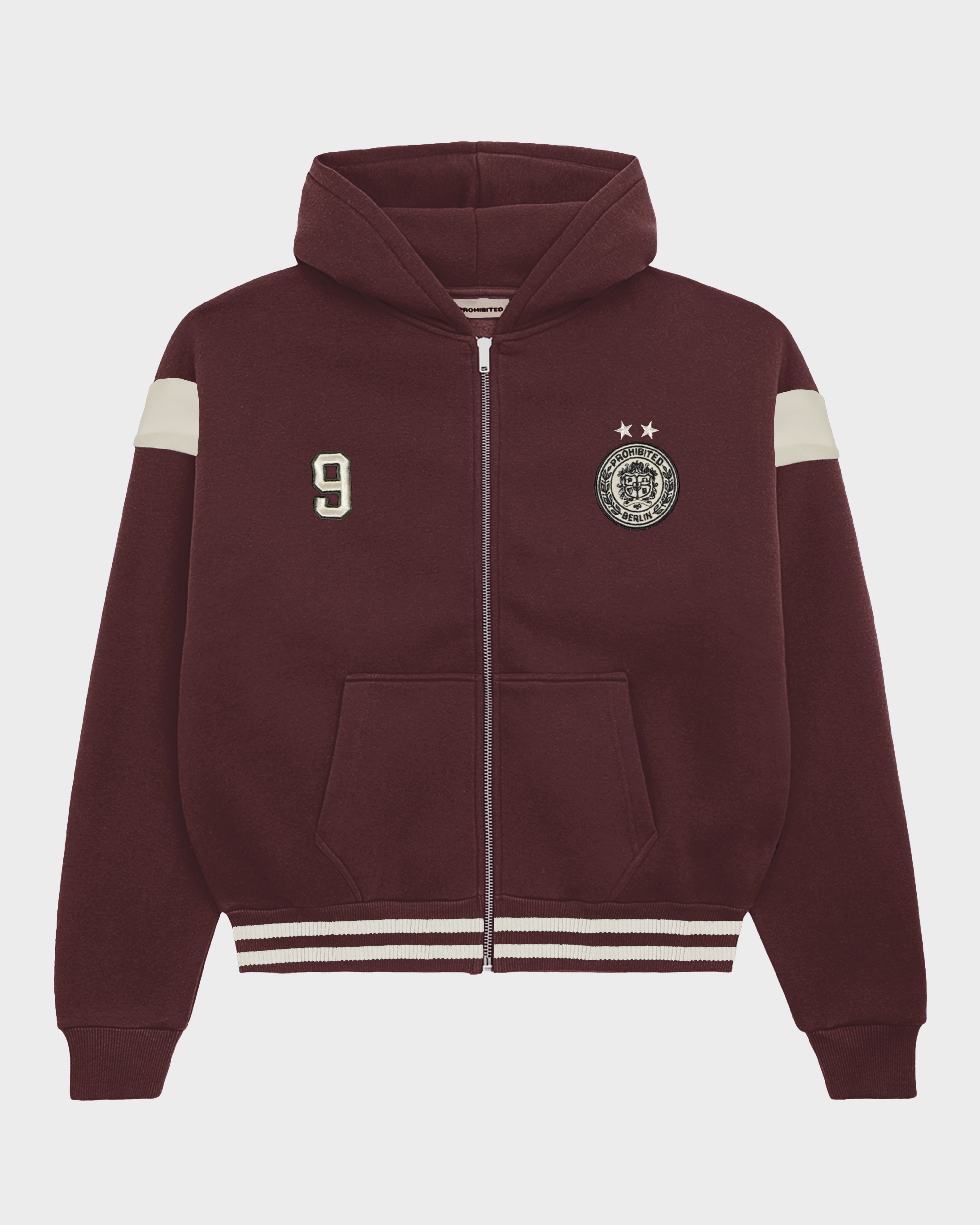 Cup Zip-Hoodie Berry