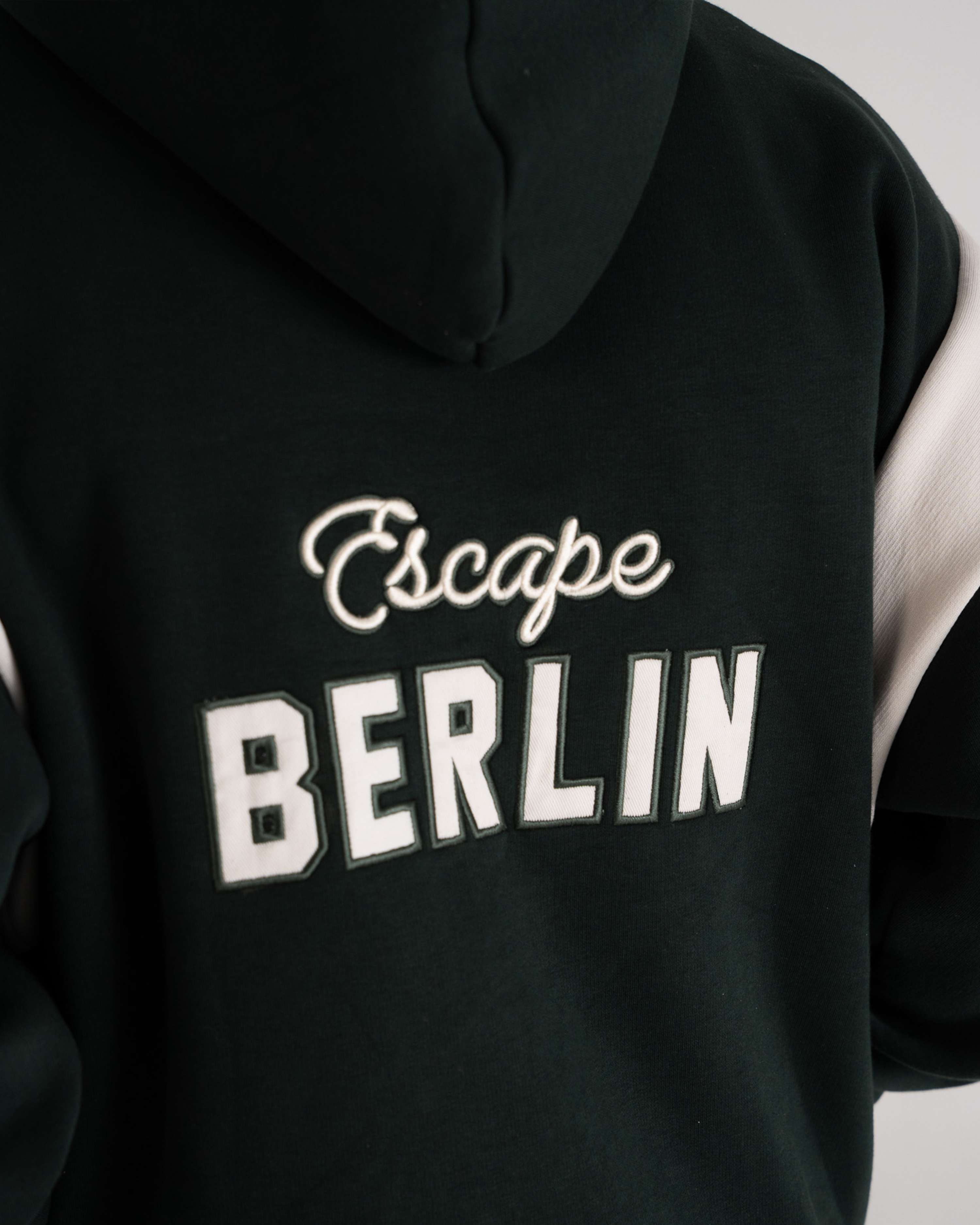 Cup Zip-Hoodie Green