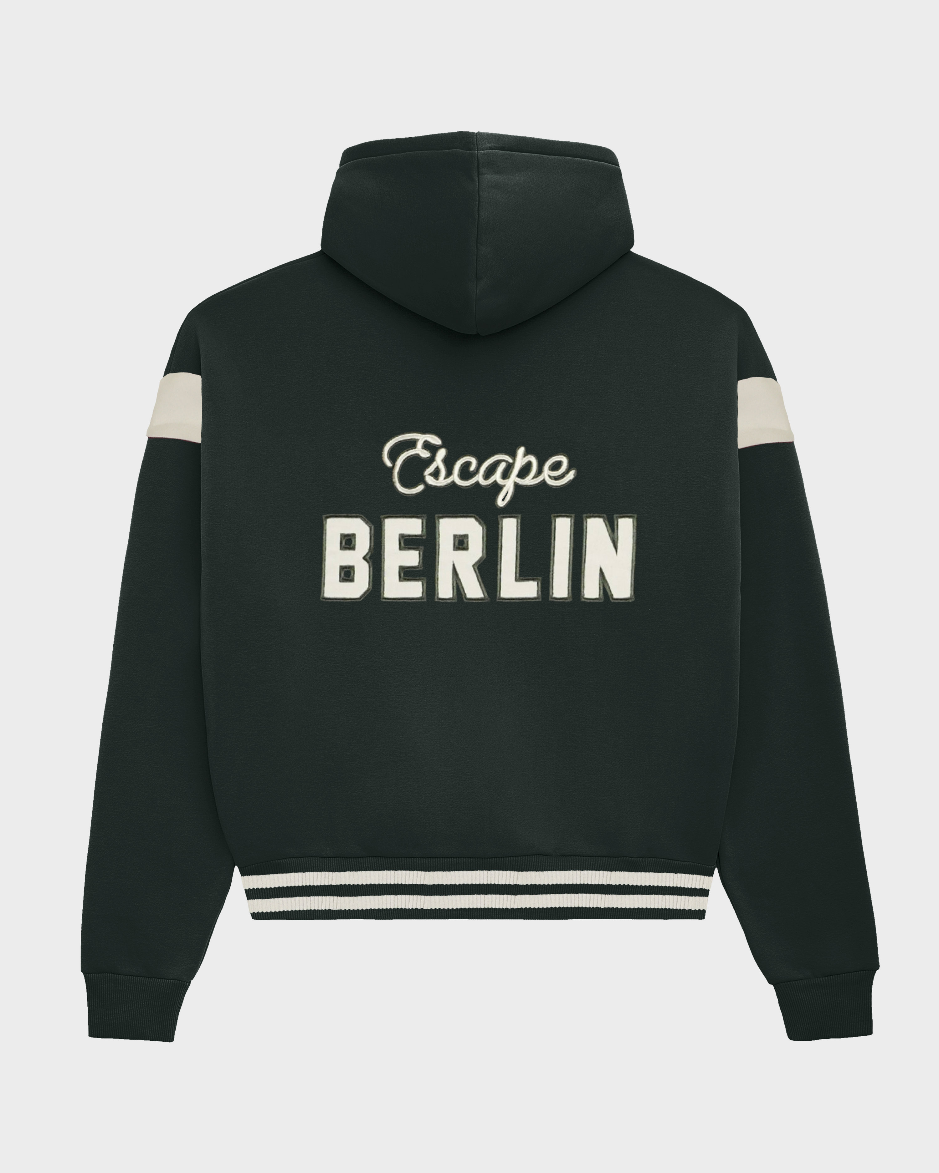 Cup Zip-Hoodie Green