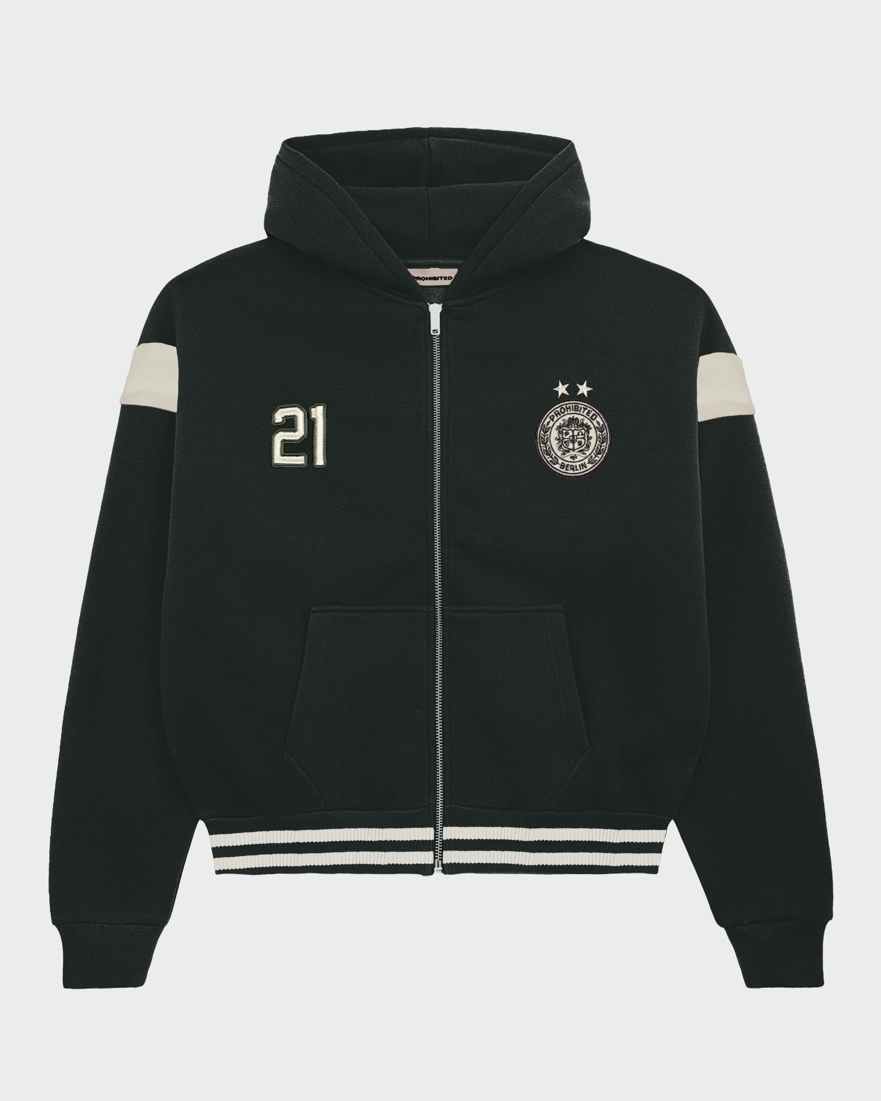 Cup Zip-Hoodie Green