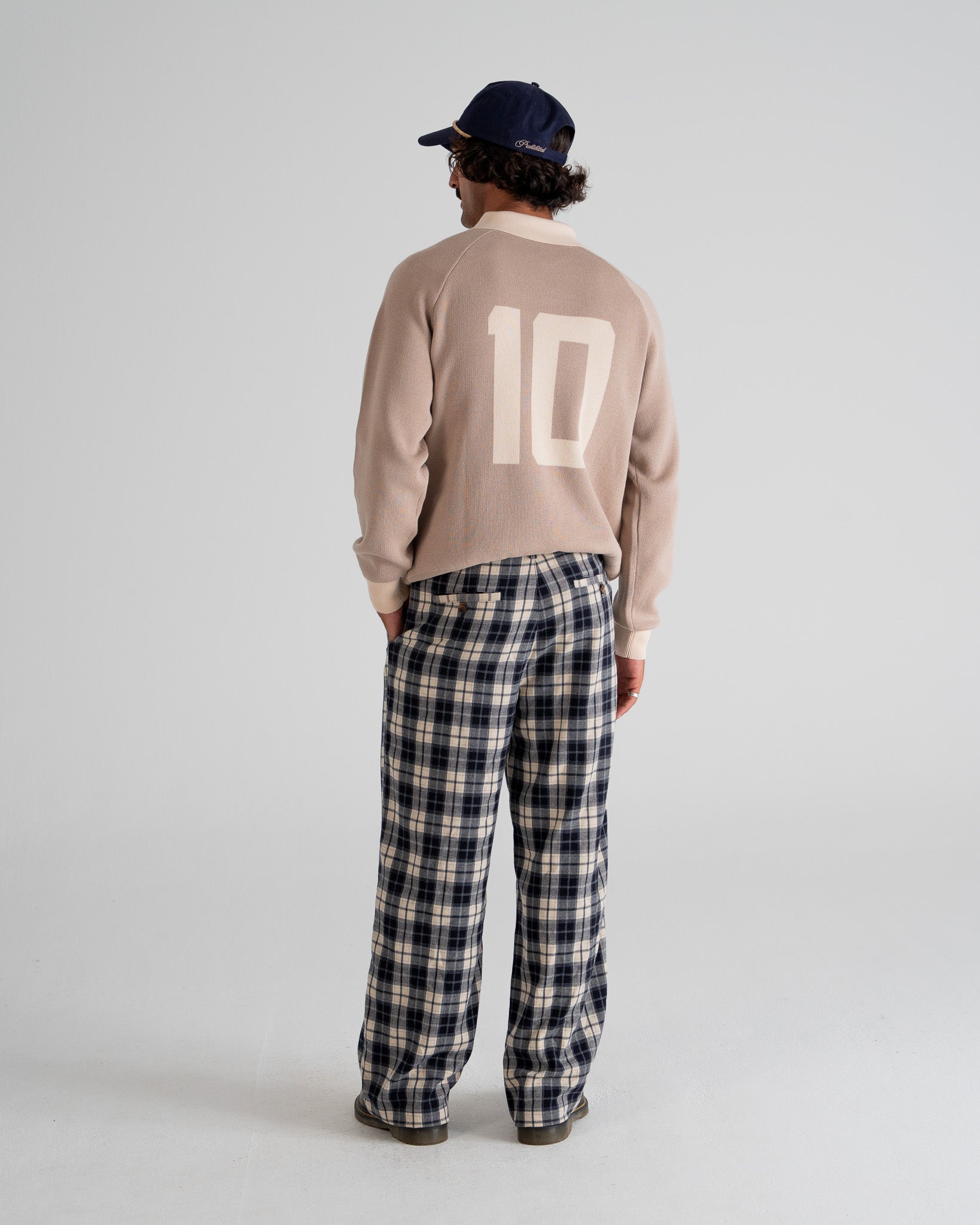 Cup Knitted Jersey | Beige