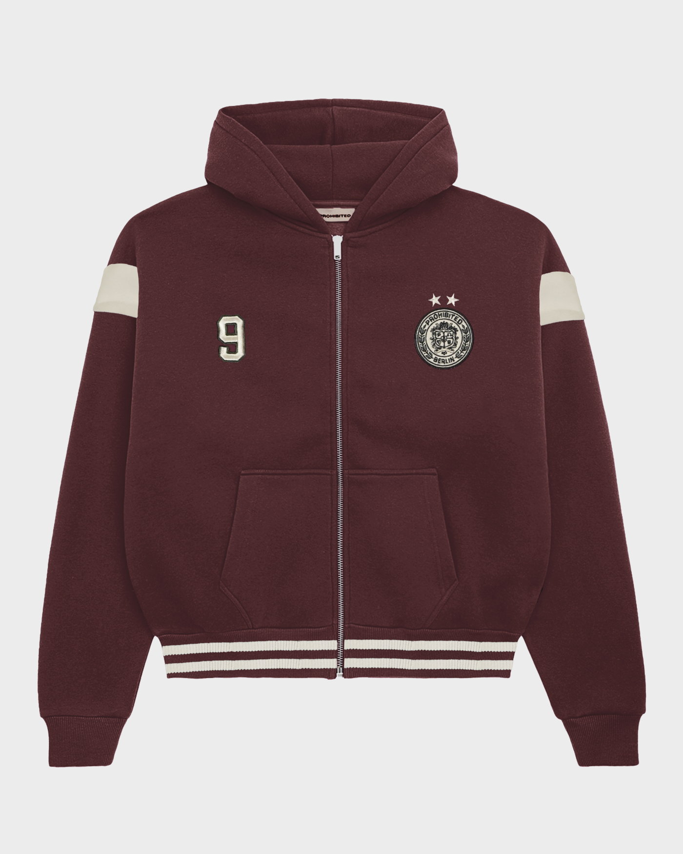 Cup Zip-Hoodie | Berry