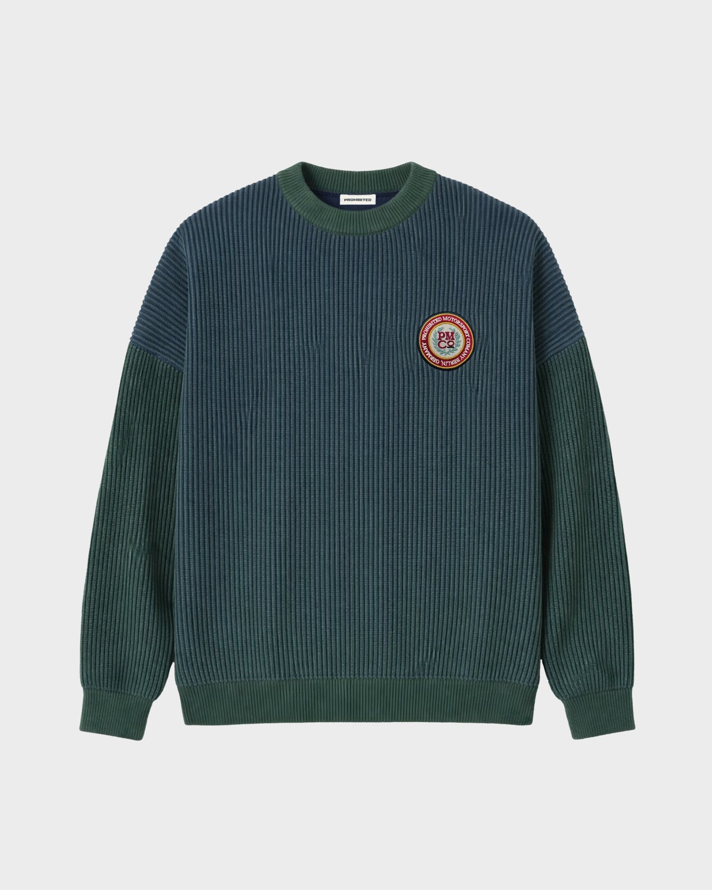 Cutoff Knit Sweater | Green