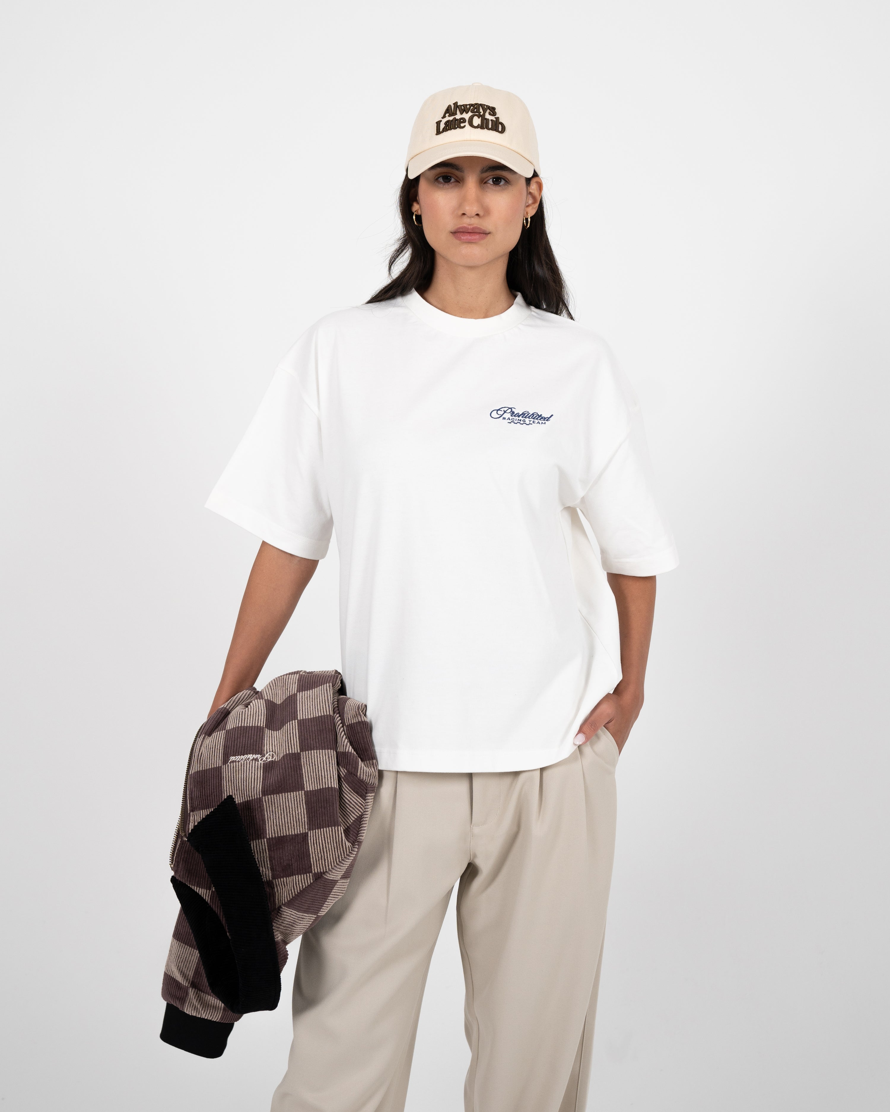 Cyclists Tee Off-White