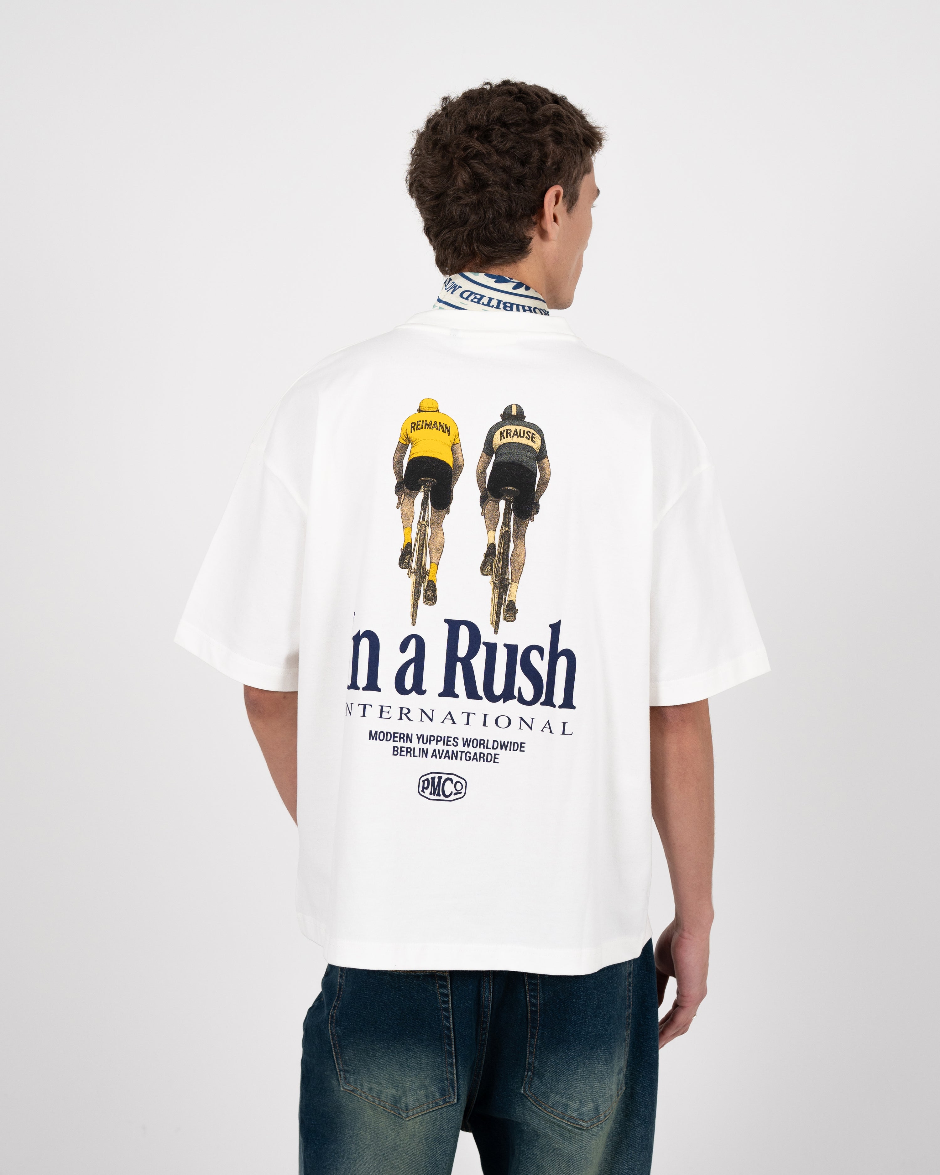 Cyclists Tee Off-White