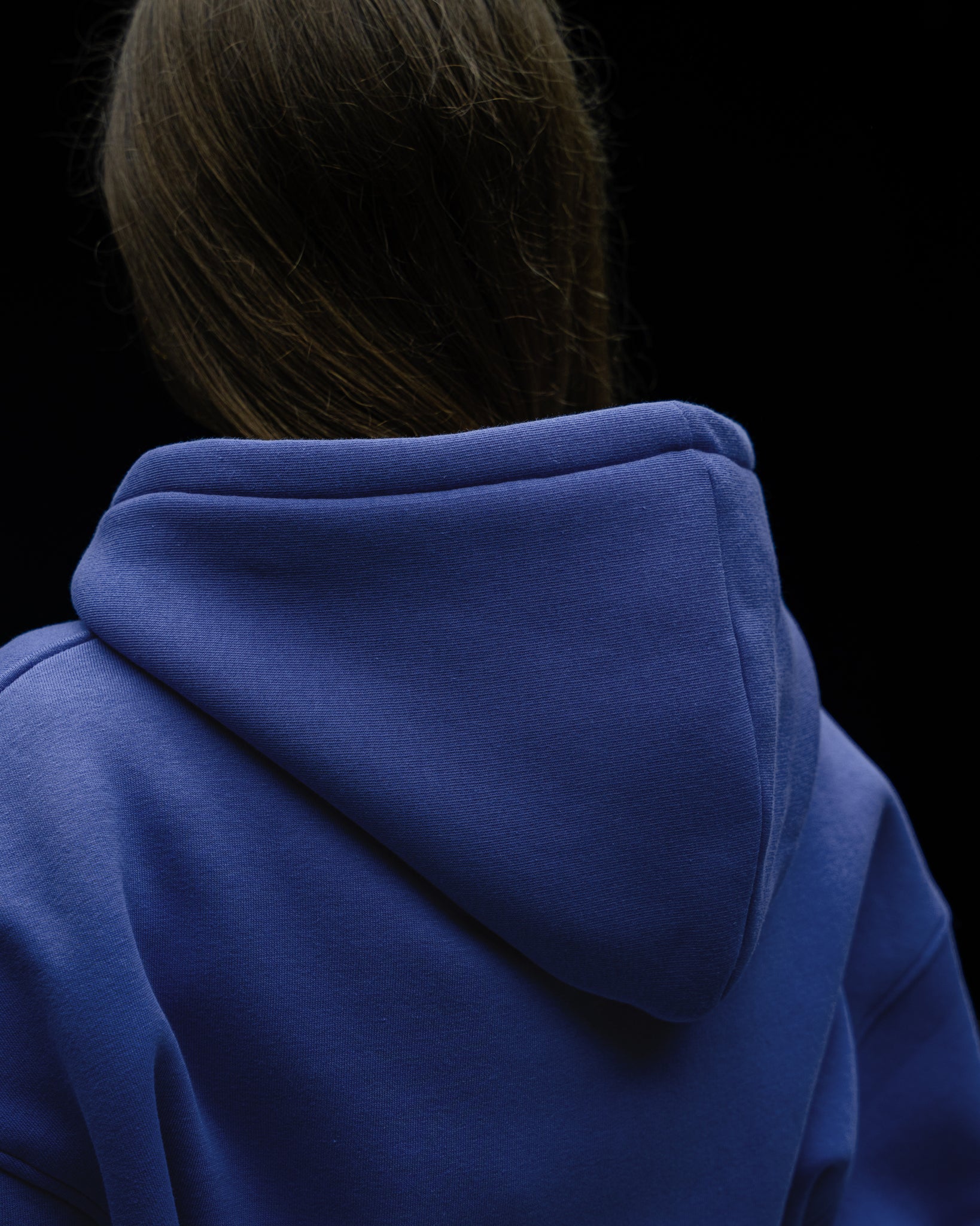Oversized Zip Hoodie Black