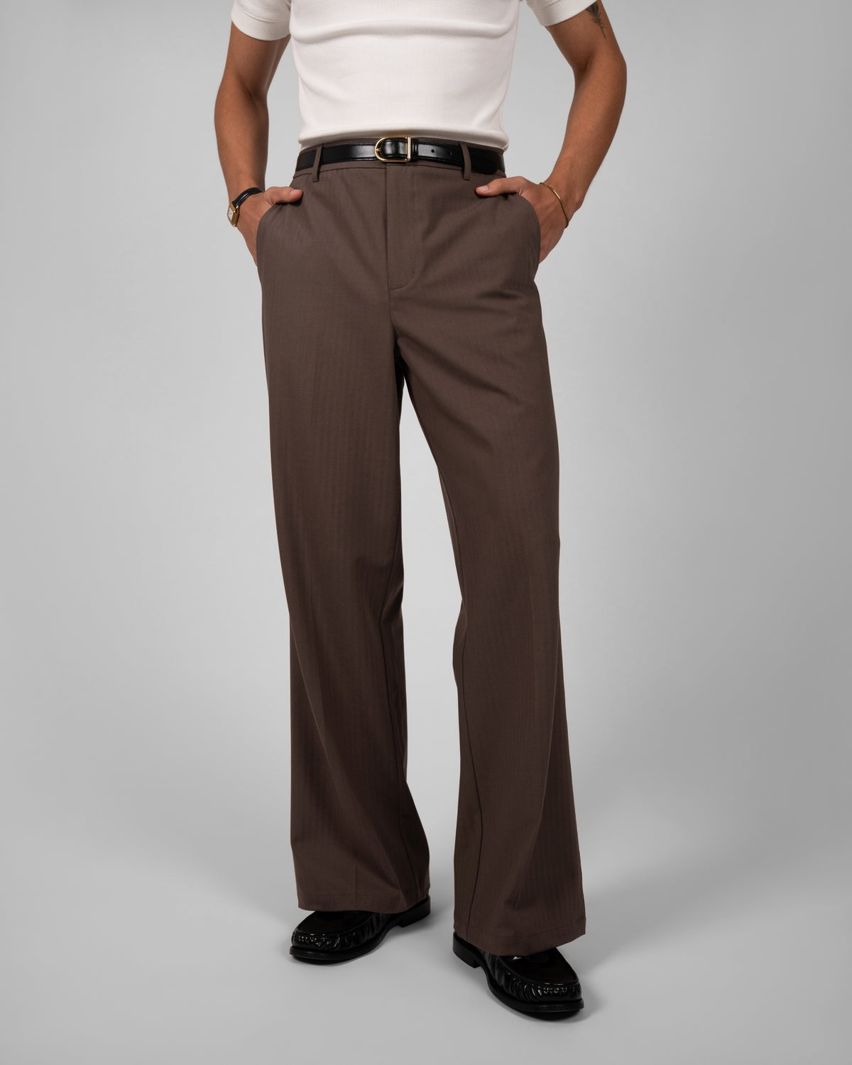 Simon Dress Pants | Brown