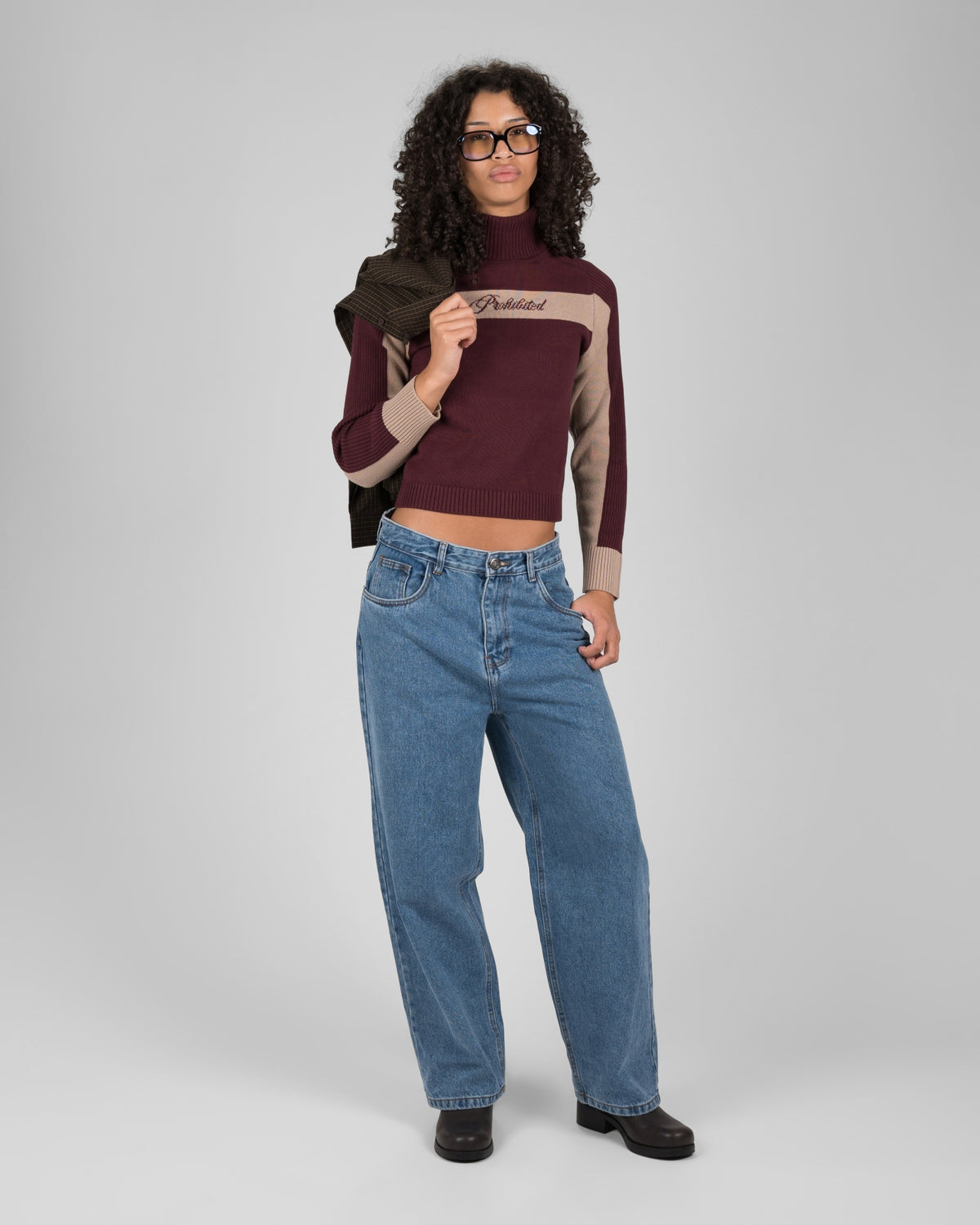Semester Knit Sweater | Bordeaux
