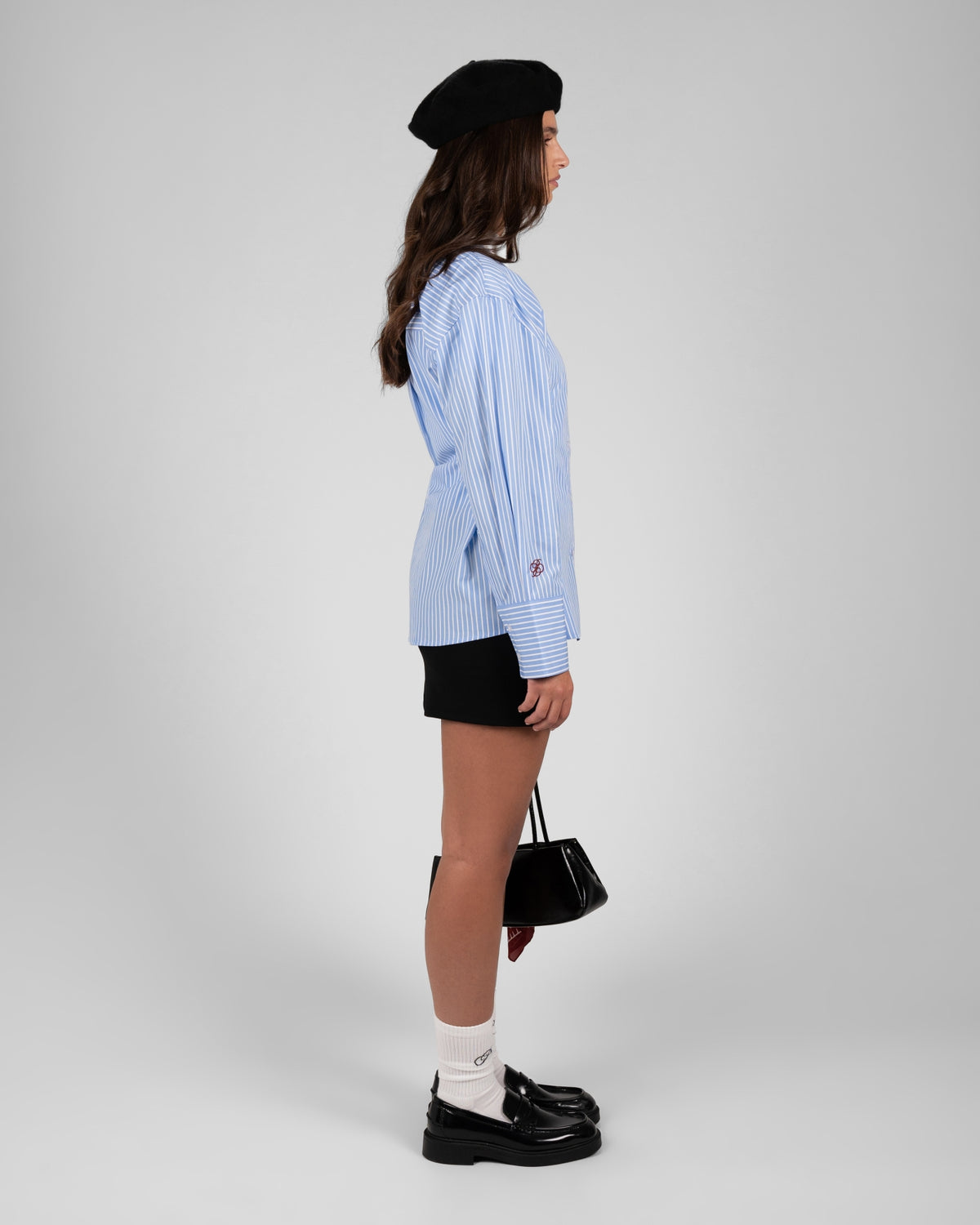 Back In The Days Button Down Shirt | Blue/White
