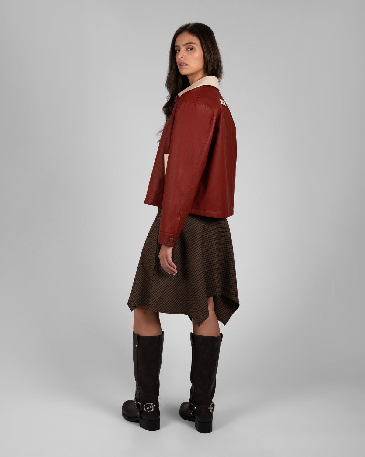 Patine Jacket | Rusty Red