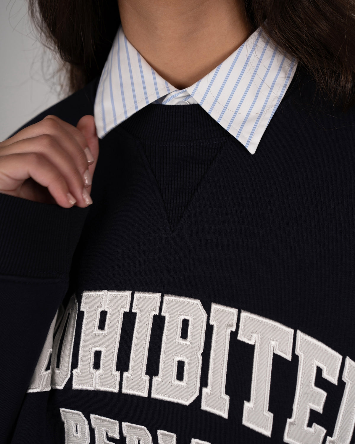 Prohibited Berlin Crew Neck | Deep Blue