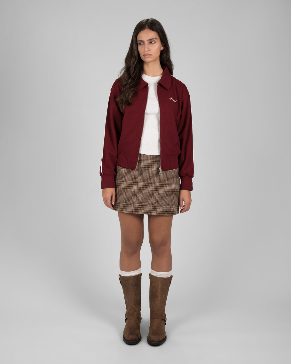Roots Trackjacket | Bordeaux