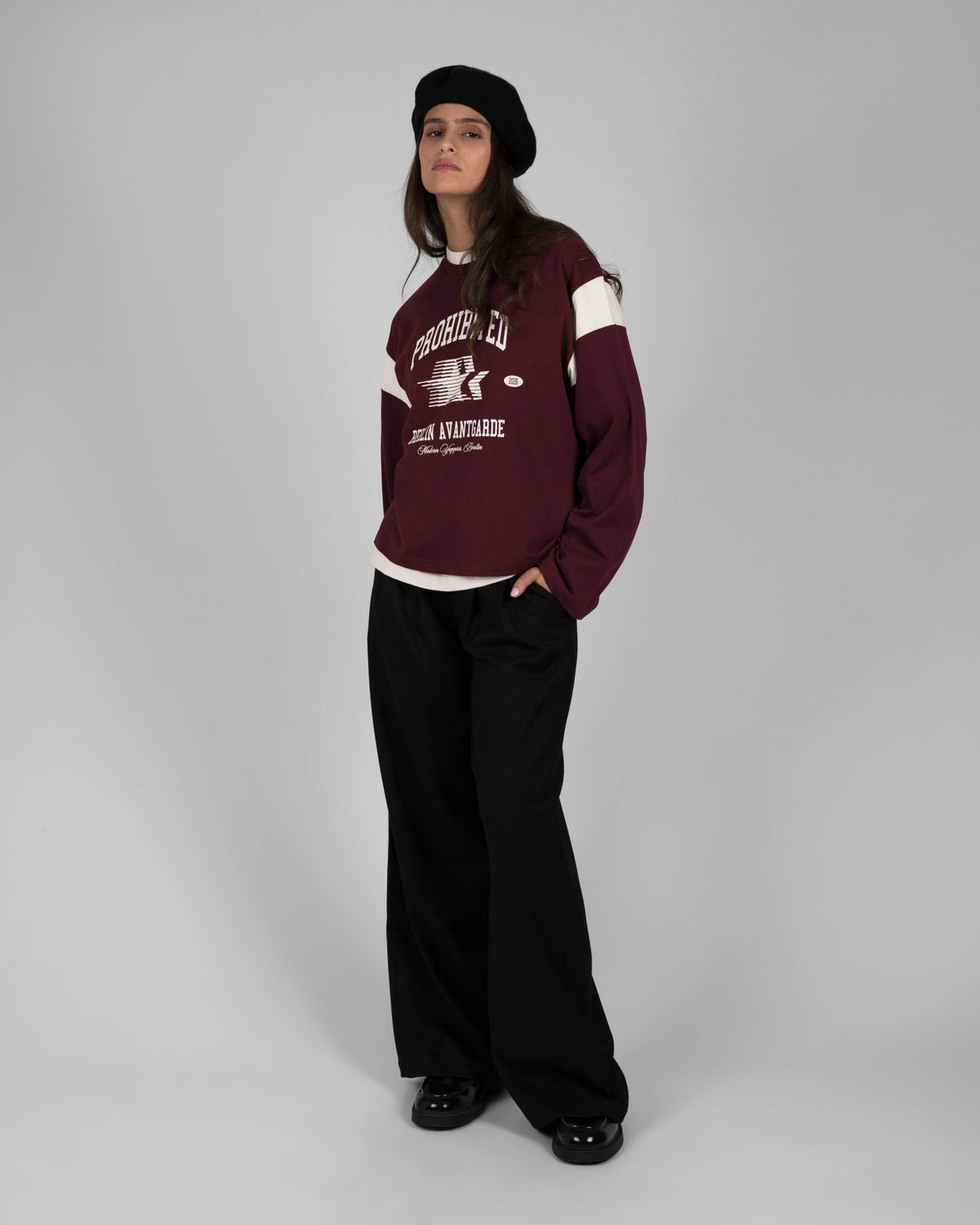 Era Longsleeve | Bordeaux