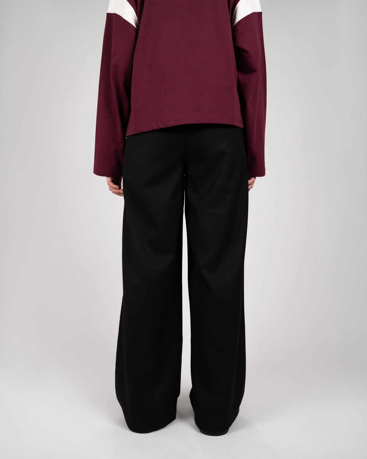 Vivid Pleated Pants | Black
