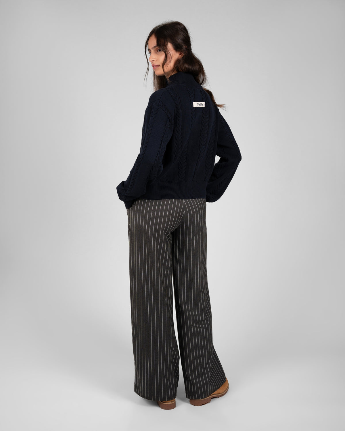 Decade Pleated Pants | Dark Grey