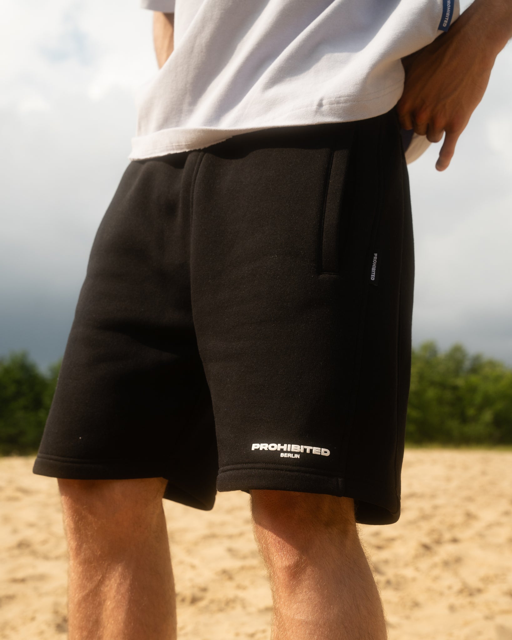 Sweatshorts Black Berlin