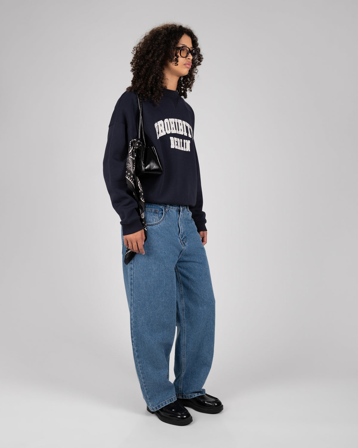 Prohibited Berlin Crew Neck | Deep Blue