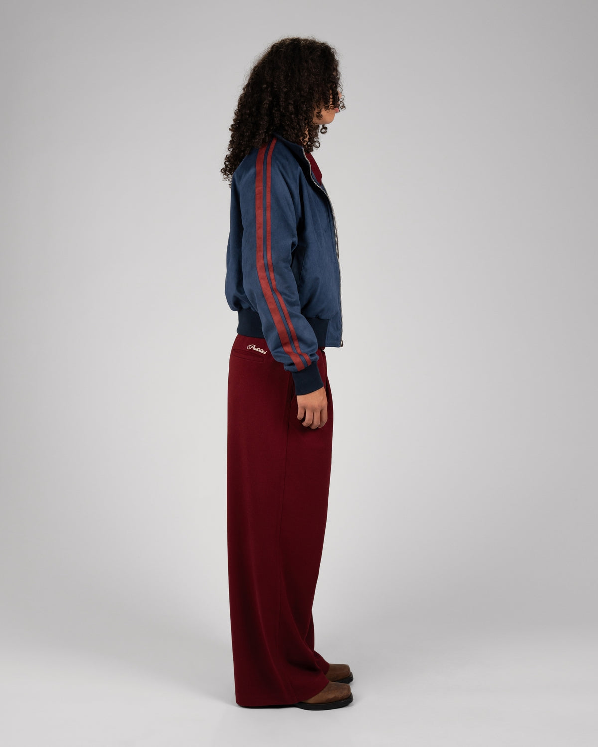 Archived Suede Jacket | Blue