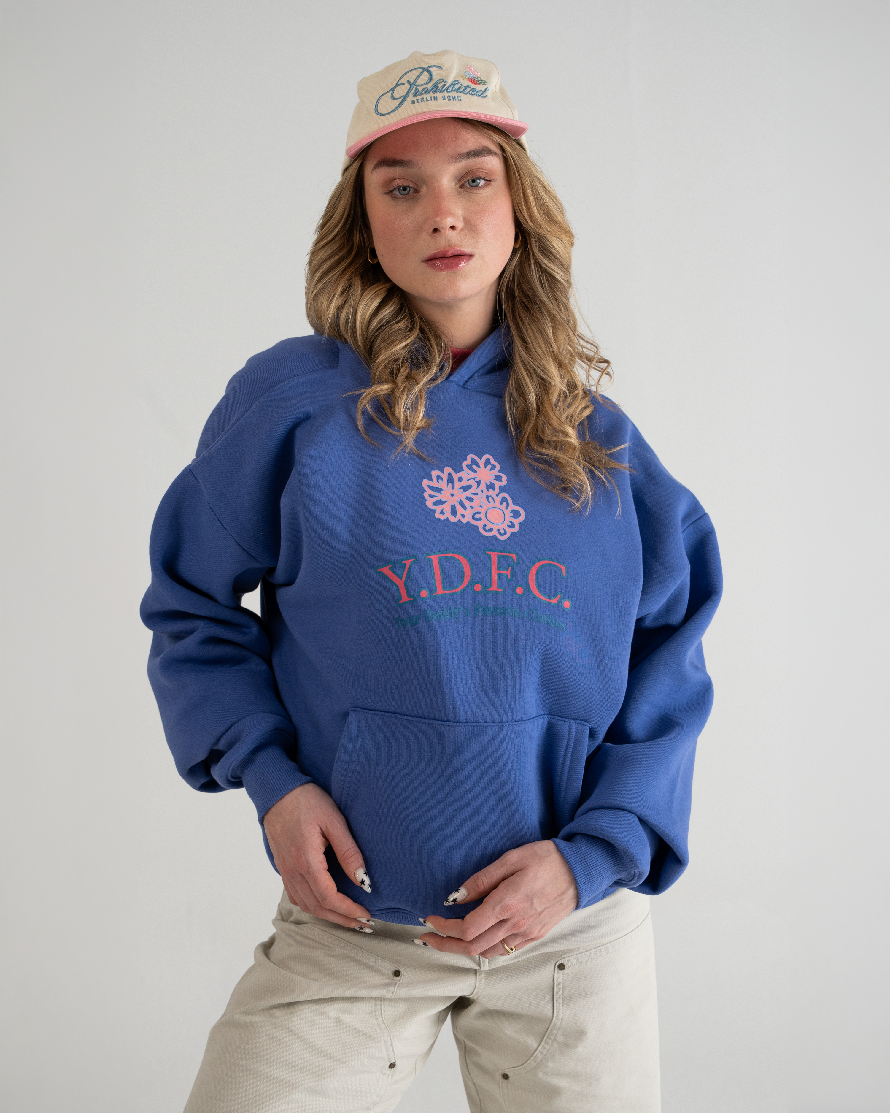 Daddy´s Hoodie Vintage Blue
