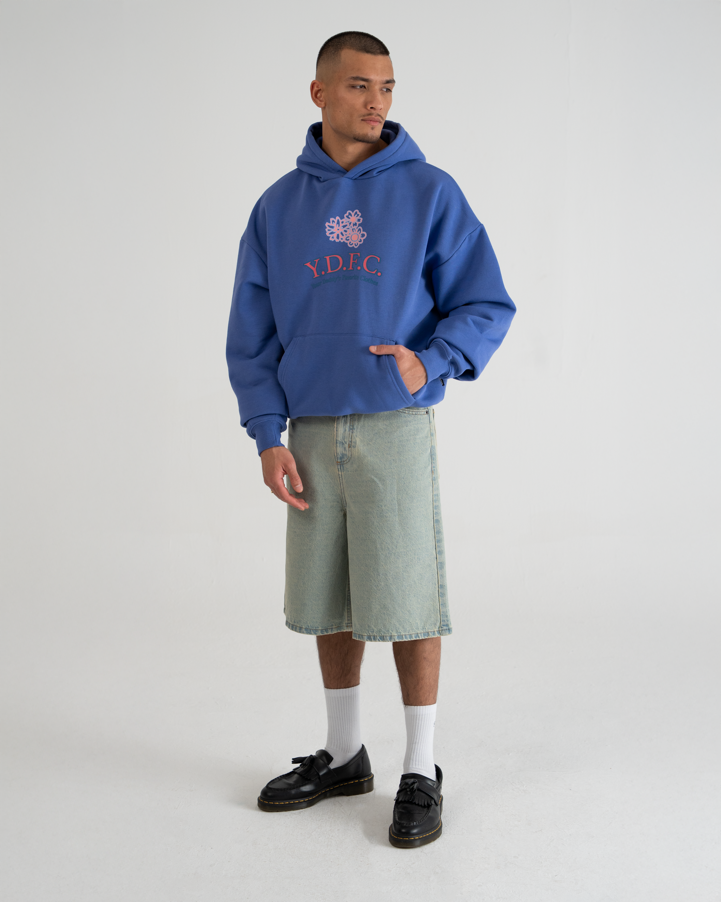 Daddy´s Hoodie Vintage Blue