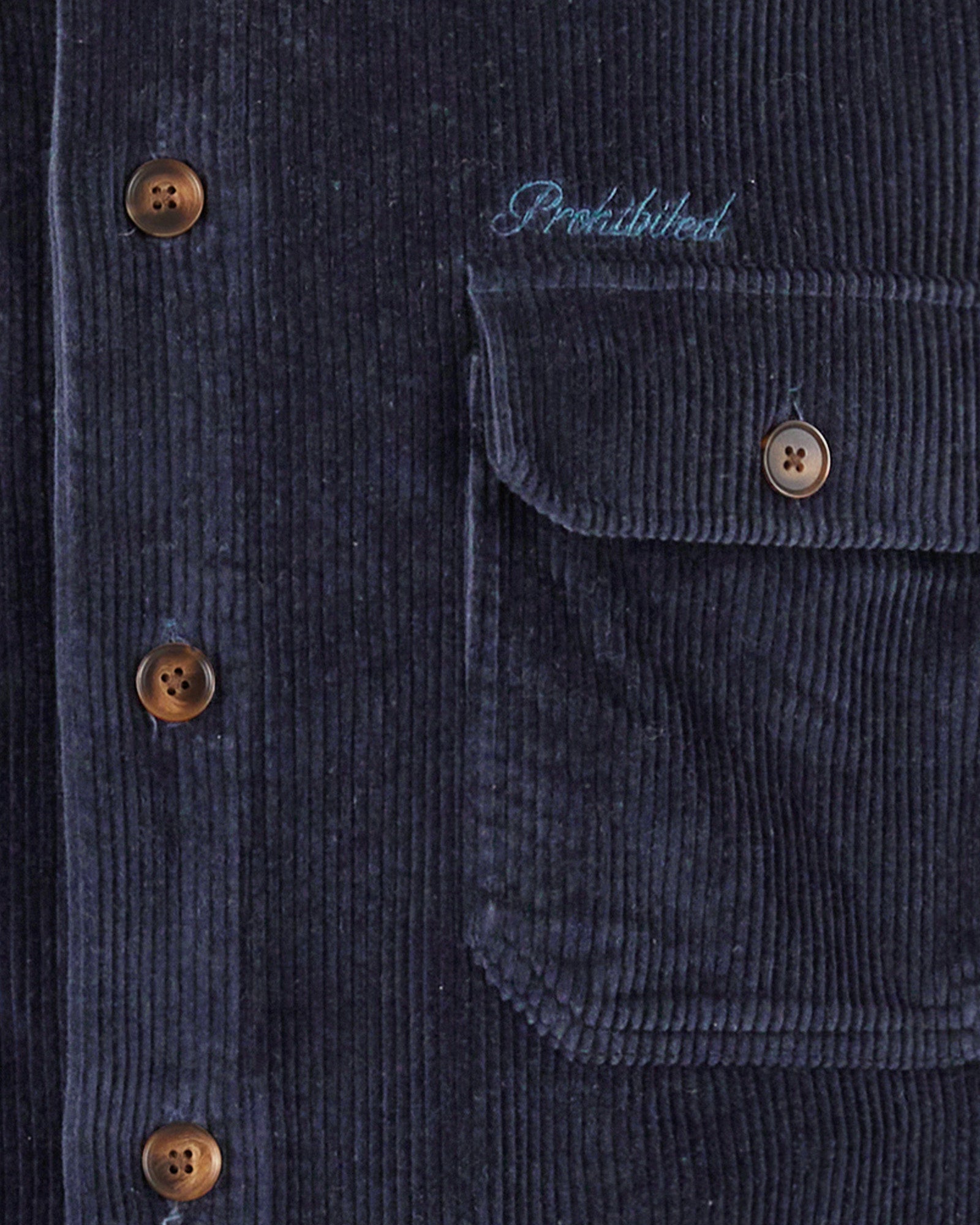 Corduroy Overshirt Navy