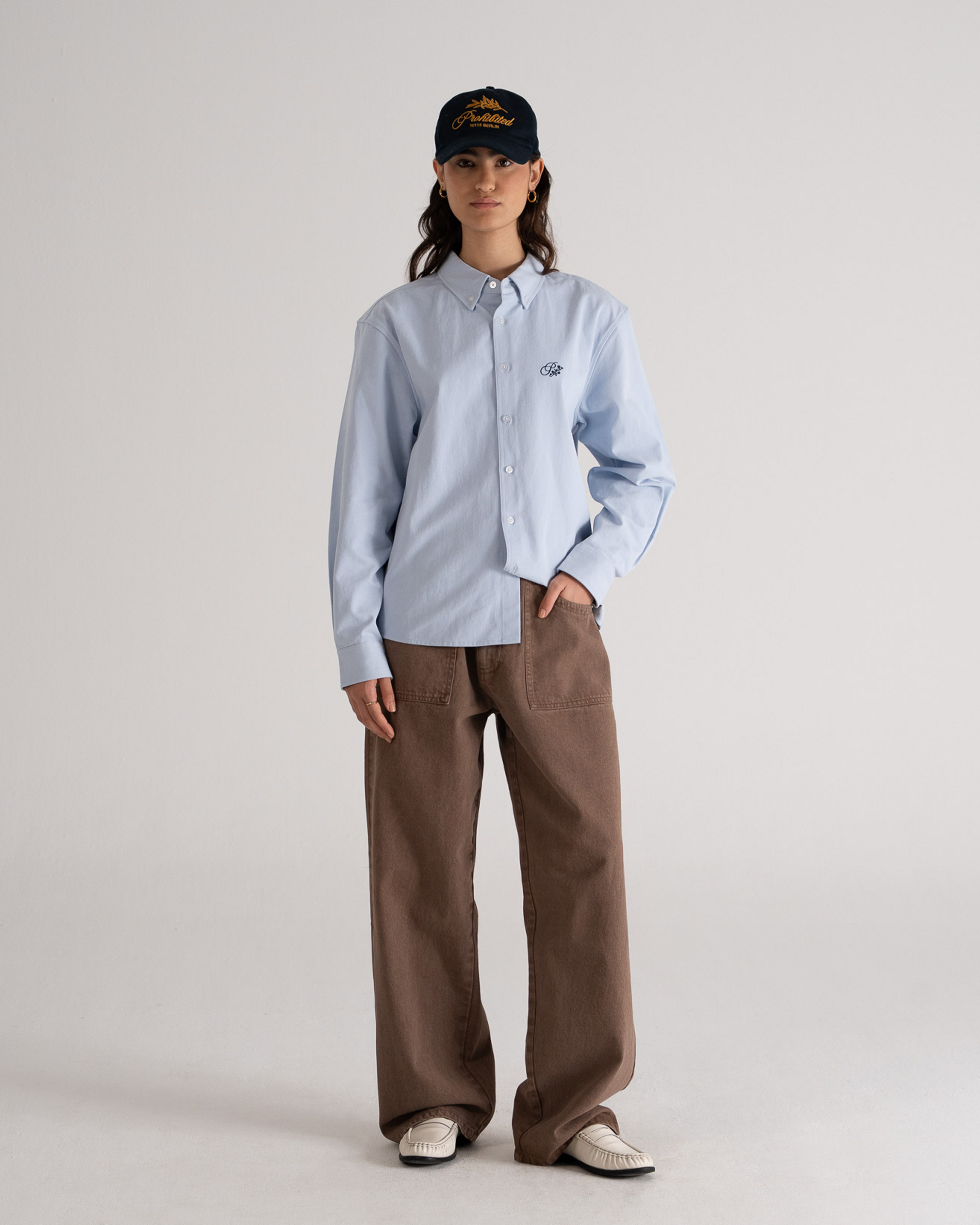 Dream Button Down Shirt Blue