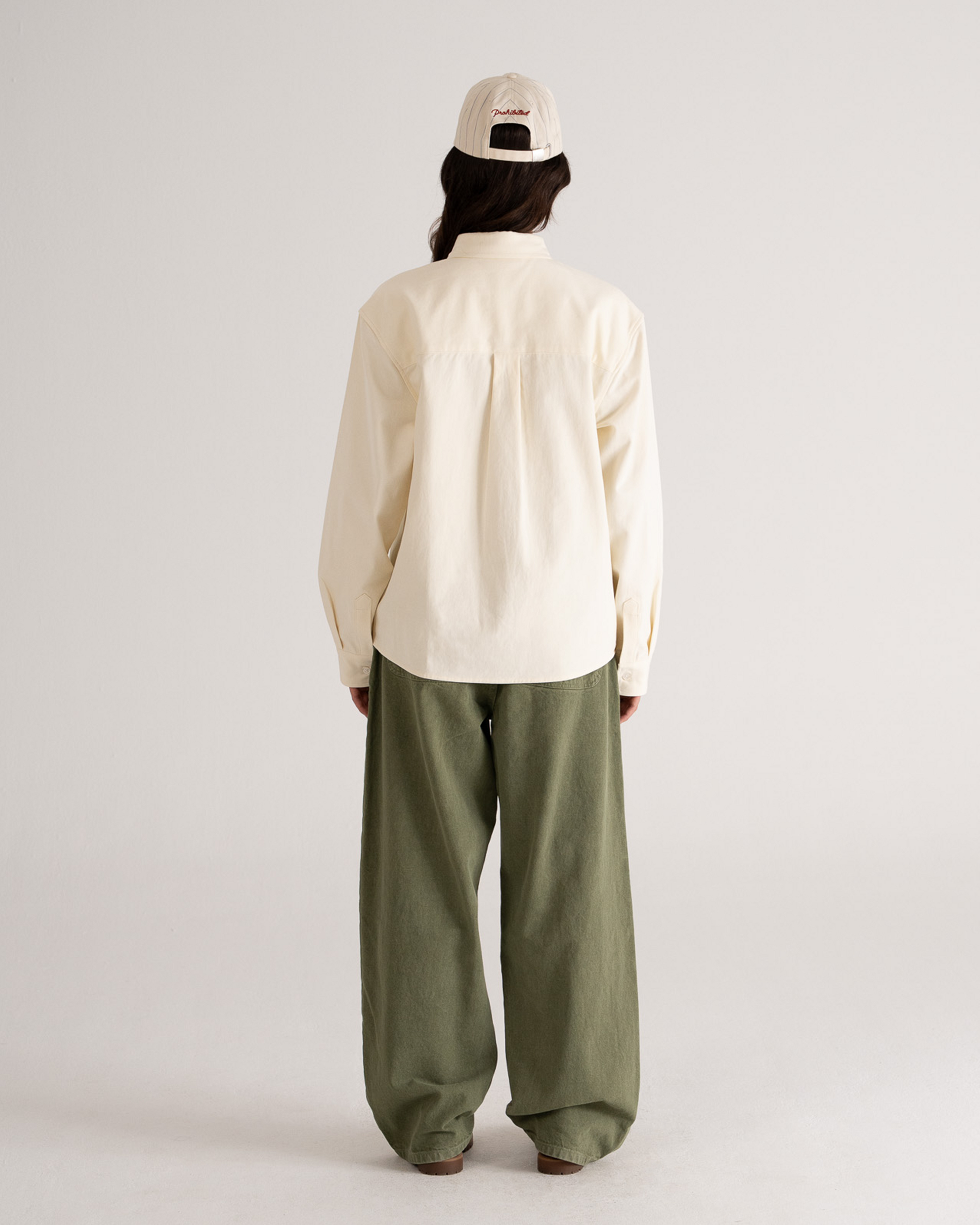 Dream Button Down Shirt Cream