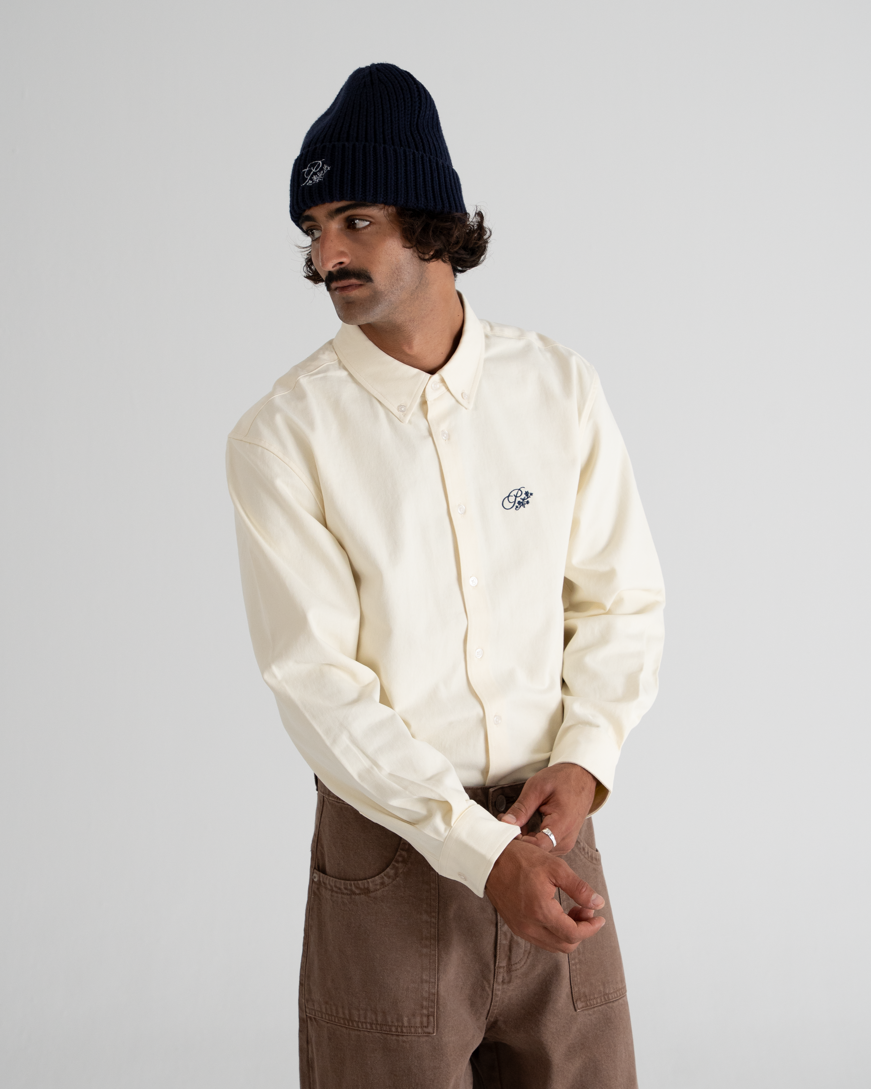 Dream Button Down Shirt Cream