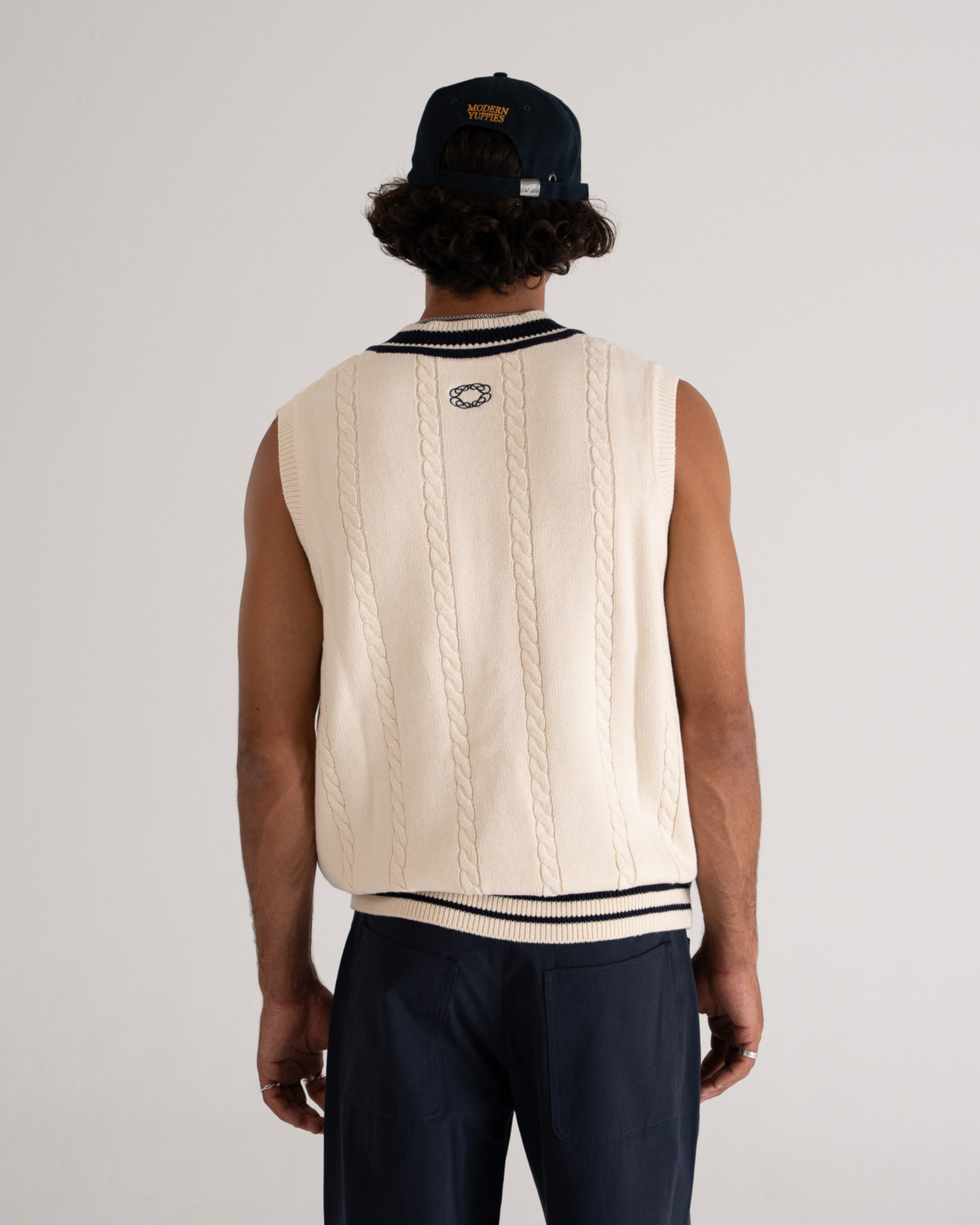 Dream Knit Vest Cream