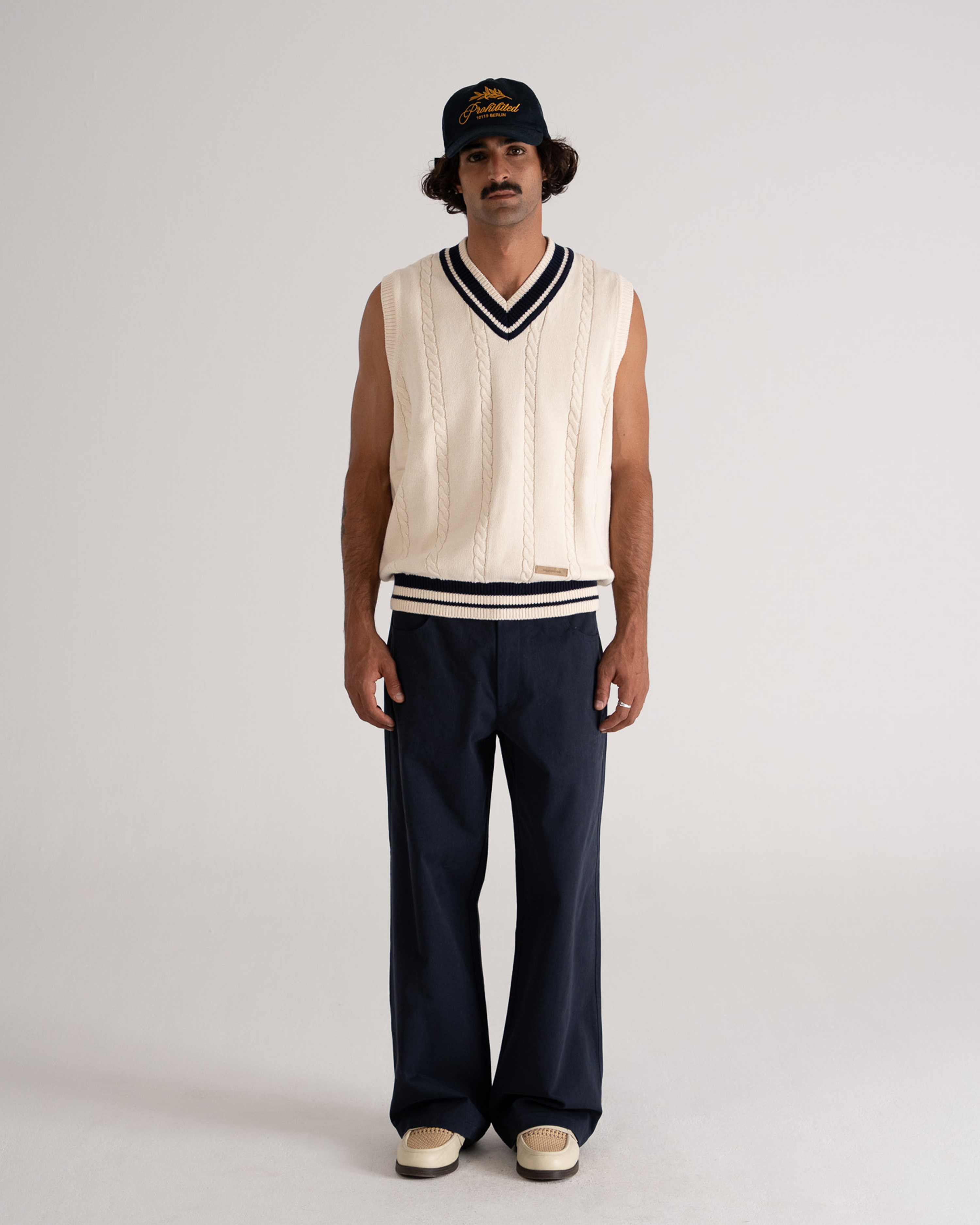 Dream Knit Vest Cream