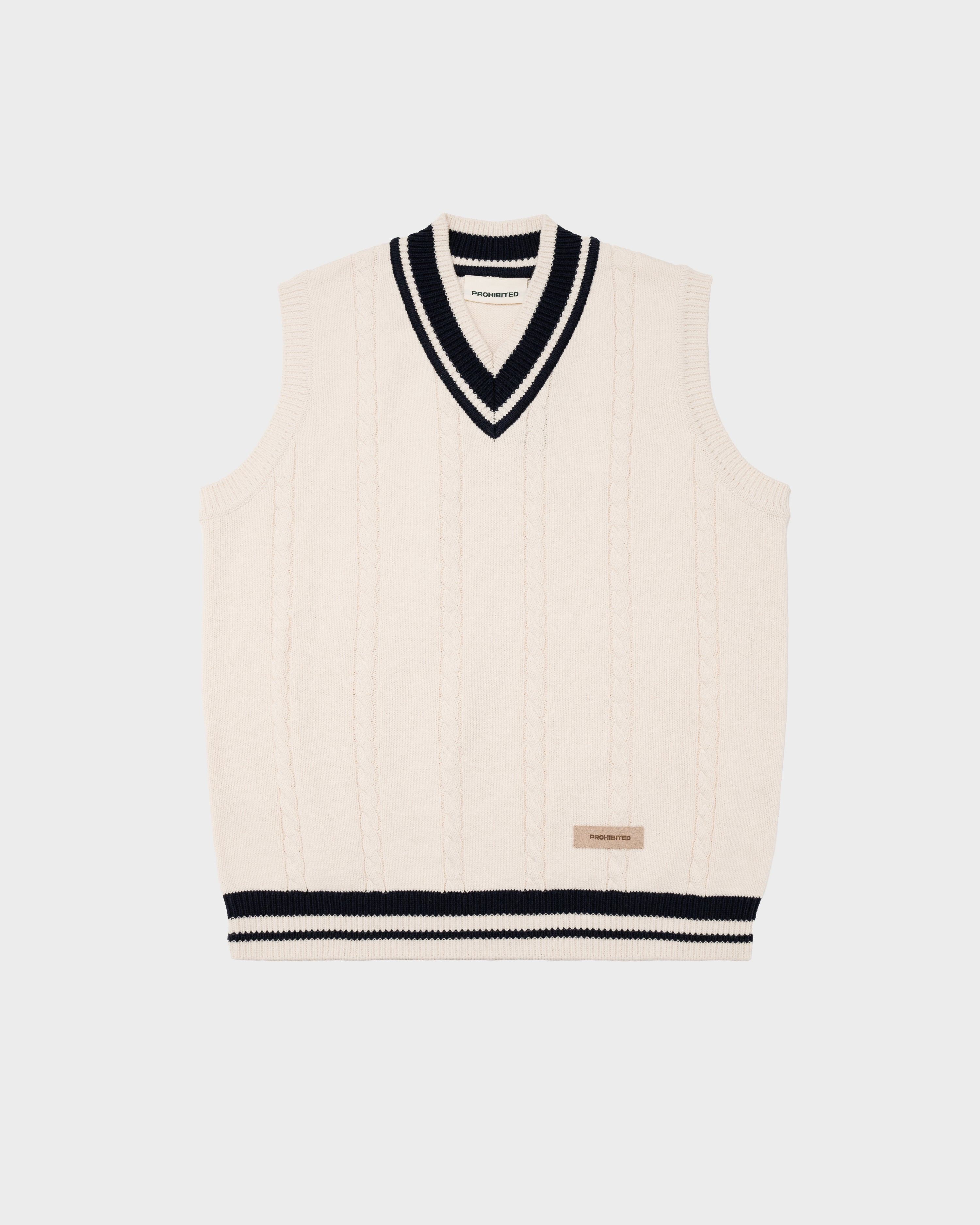 Dream Knit Vest Cream