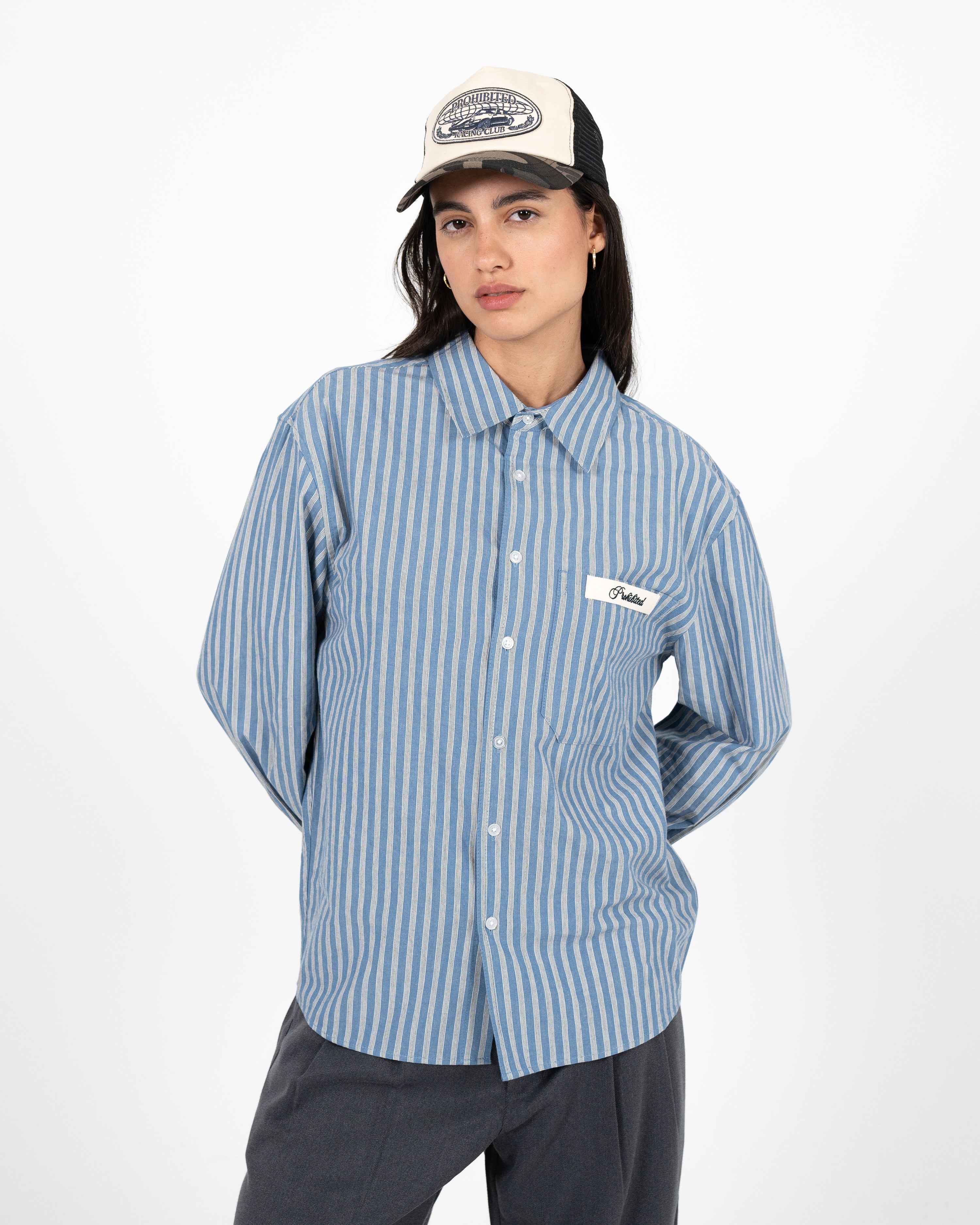 Drift Dress Shirt Blue