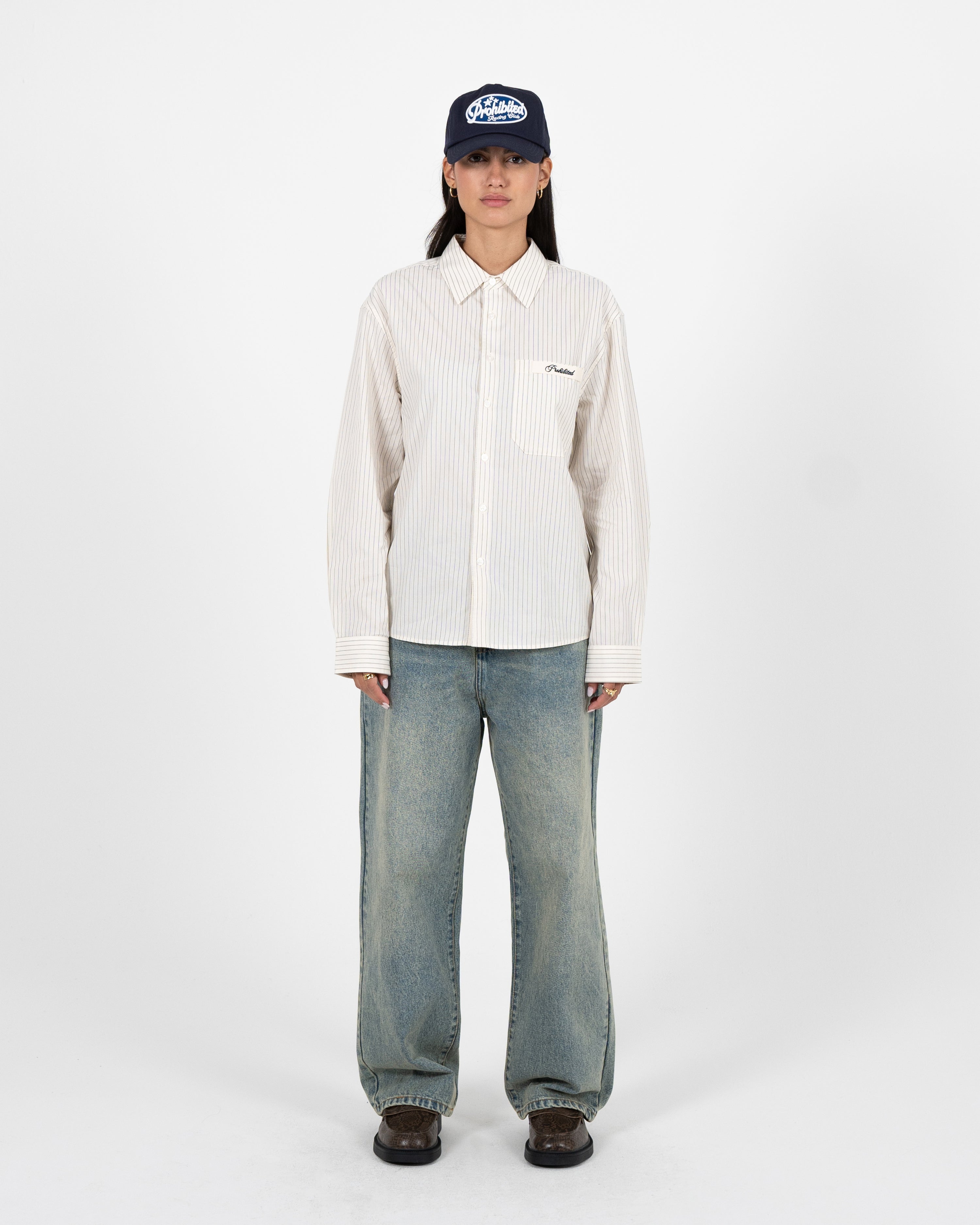 Drift Dress Shirt Off-White
