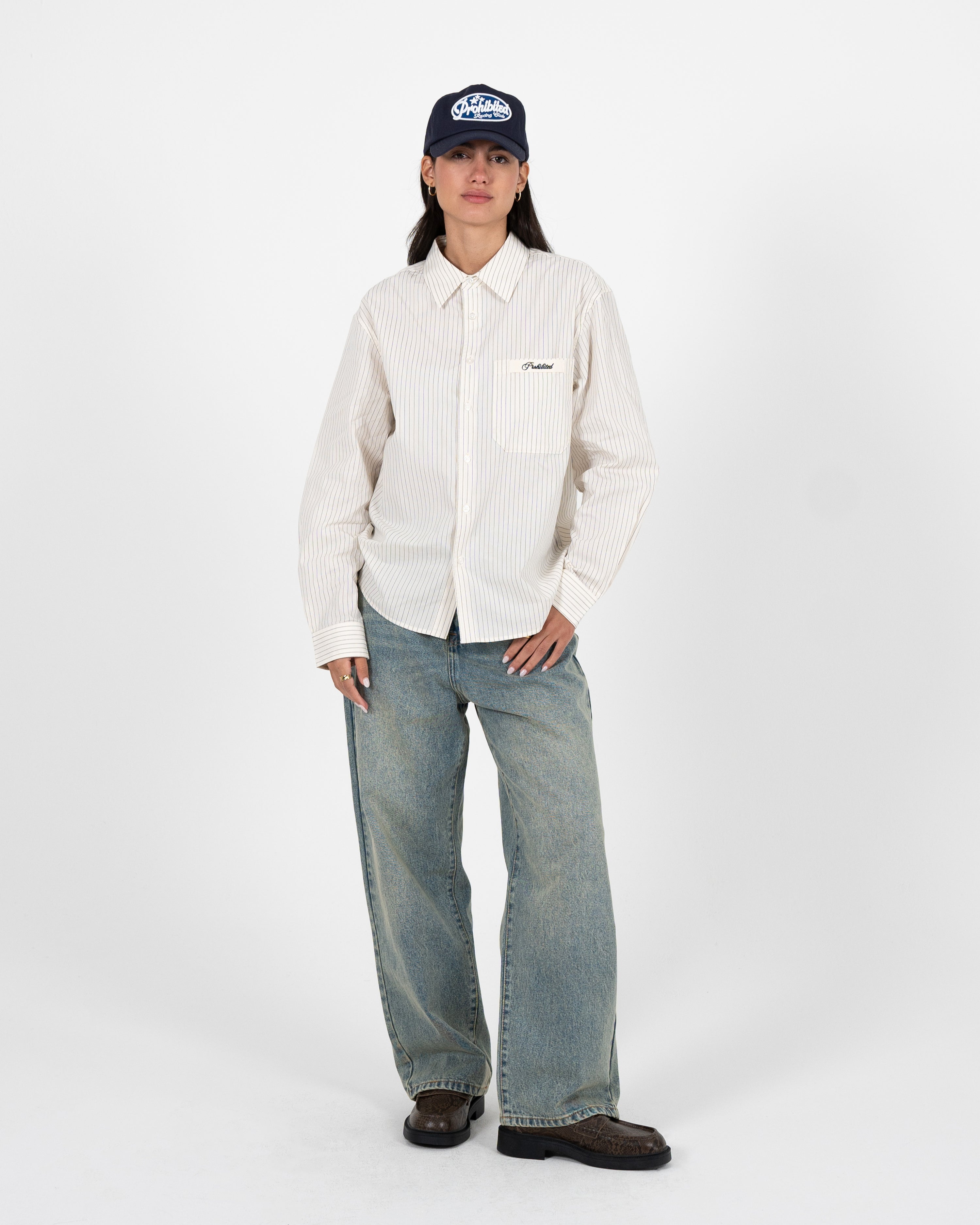 Drift Dress Shirt Off-White