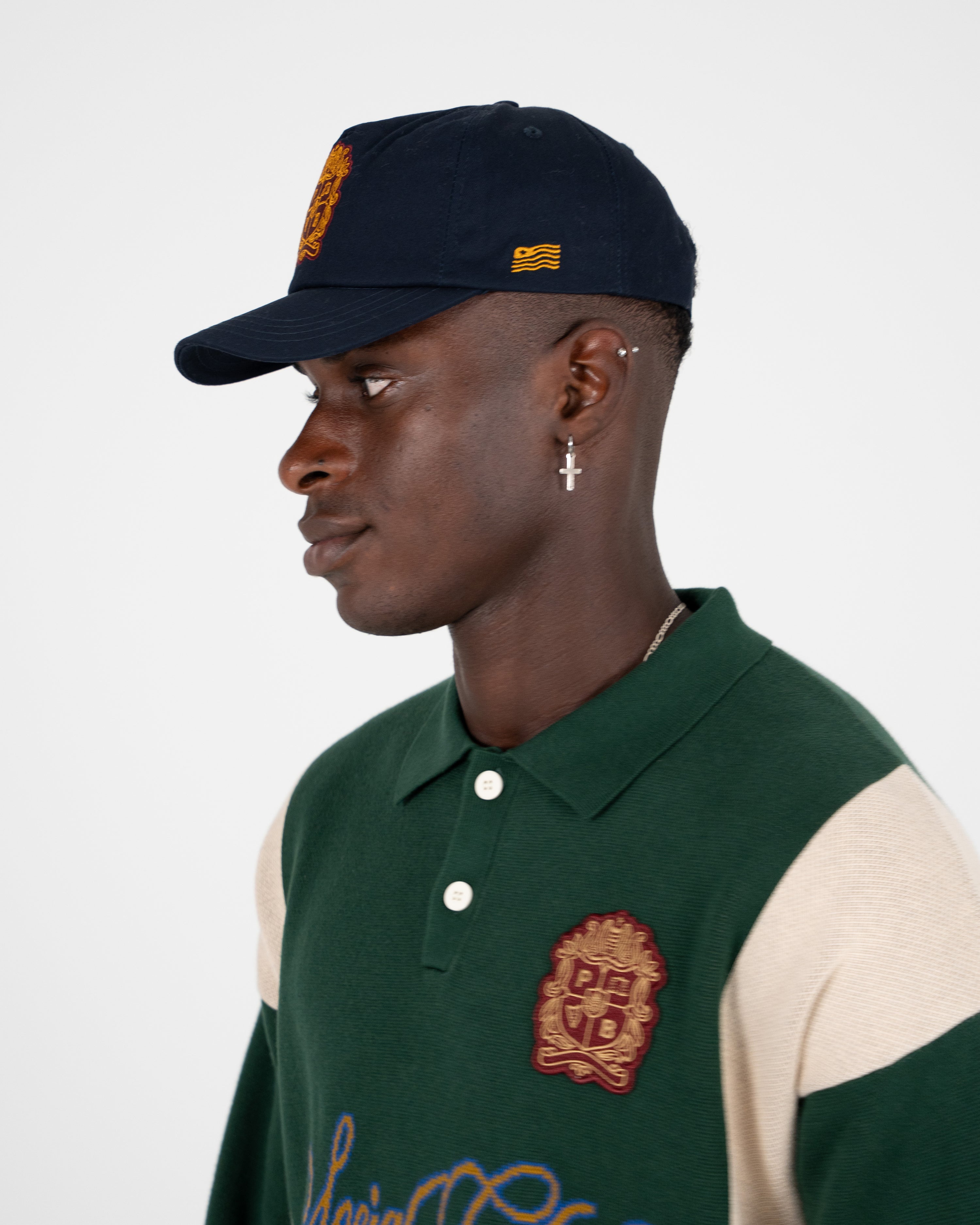Emblem Patch Cap Navy