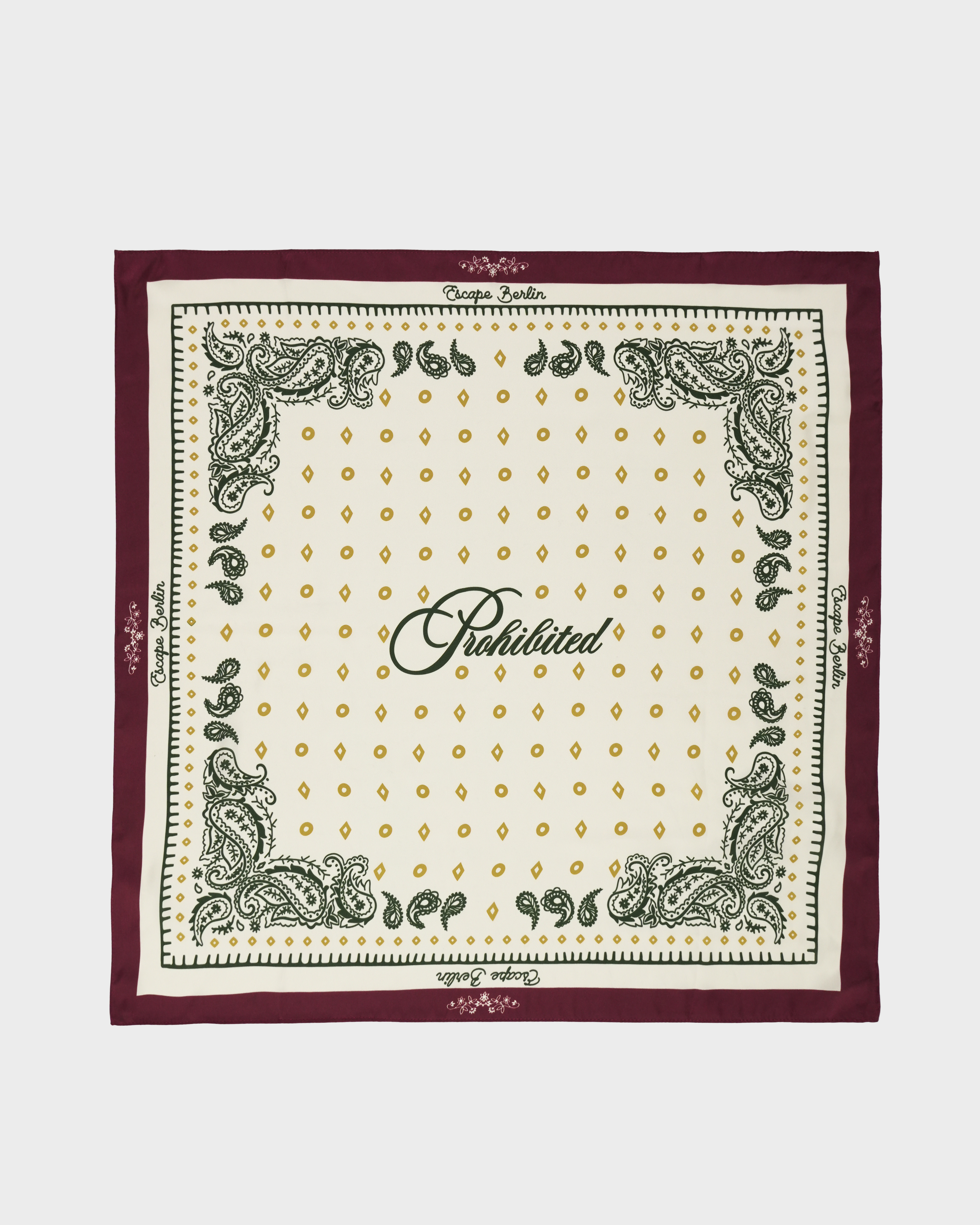 Escapism Scarf Bordeaux