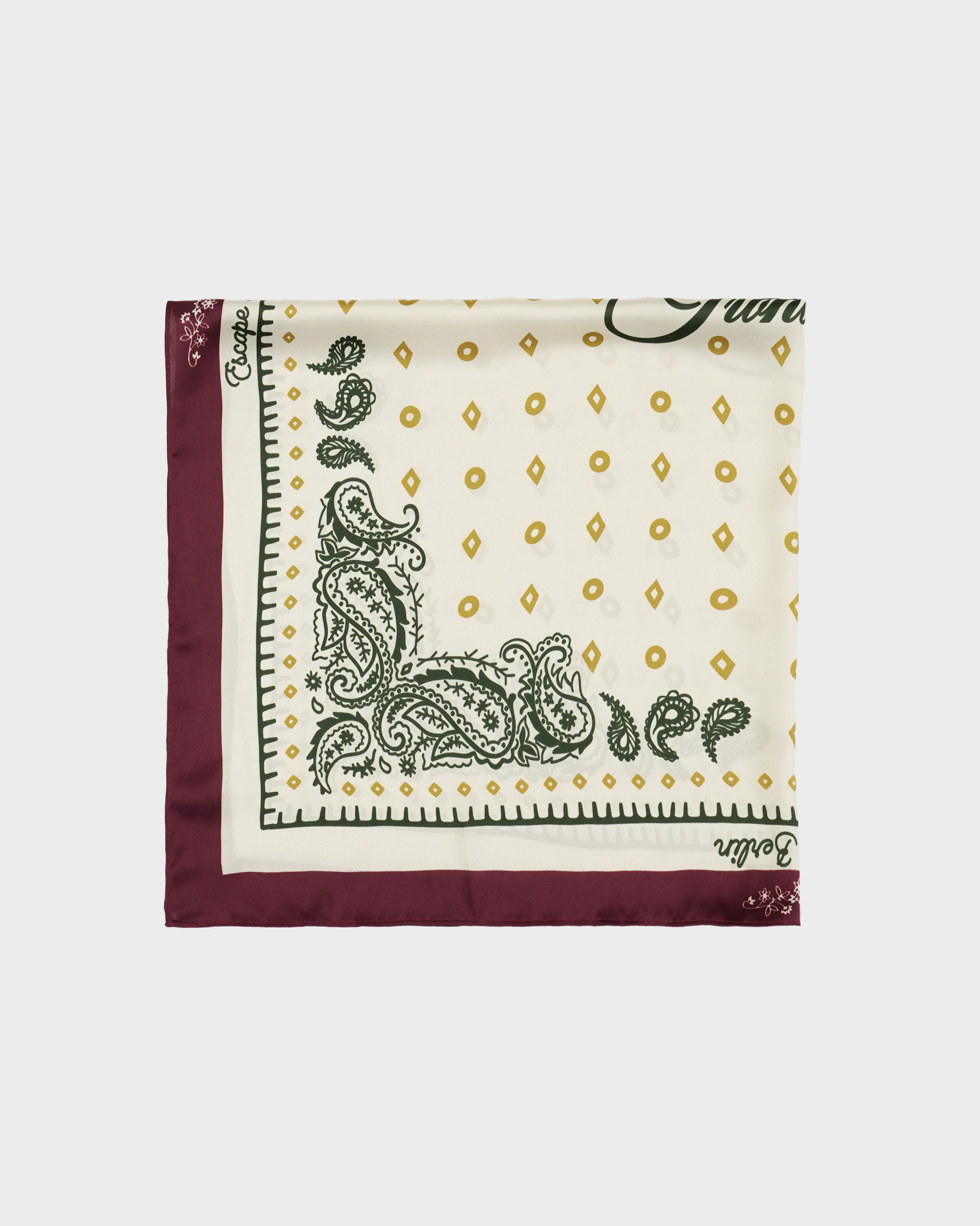 Escapism Scarf Bordeaux