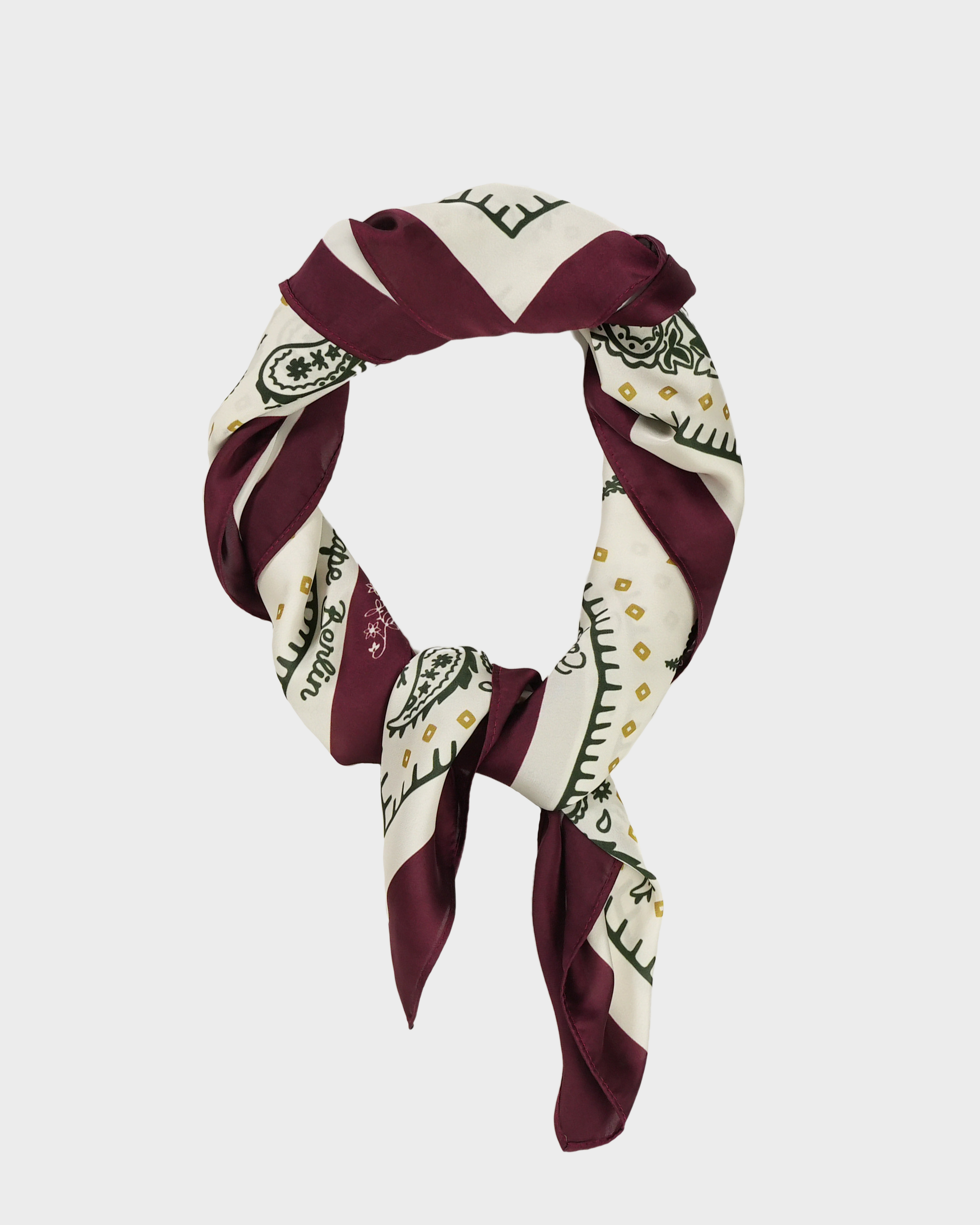 Escapism Scarf Bordeaux